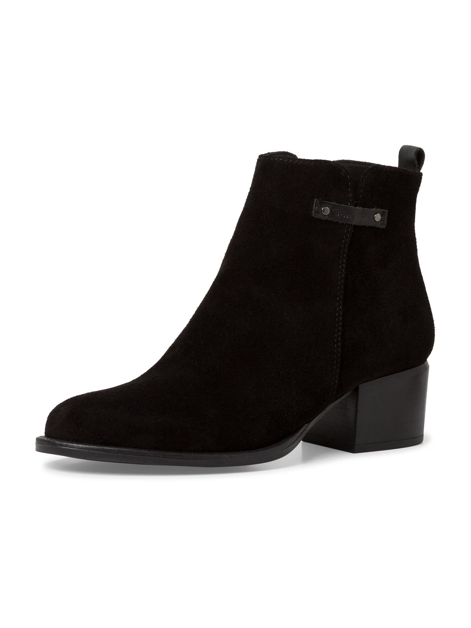 TAMARIS Ankle boots μαύρο - Pepit.gr