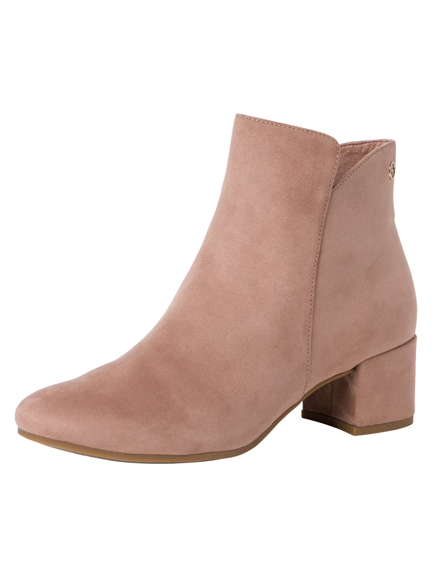 TAMARIS Ankle boots ροζέ - Pepit.gr