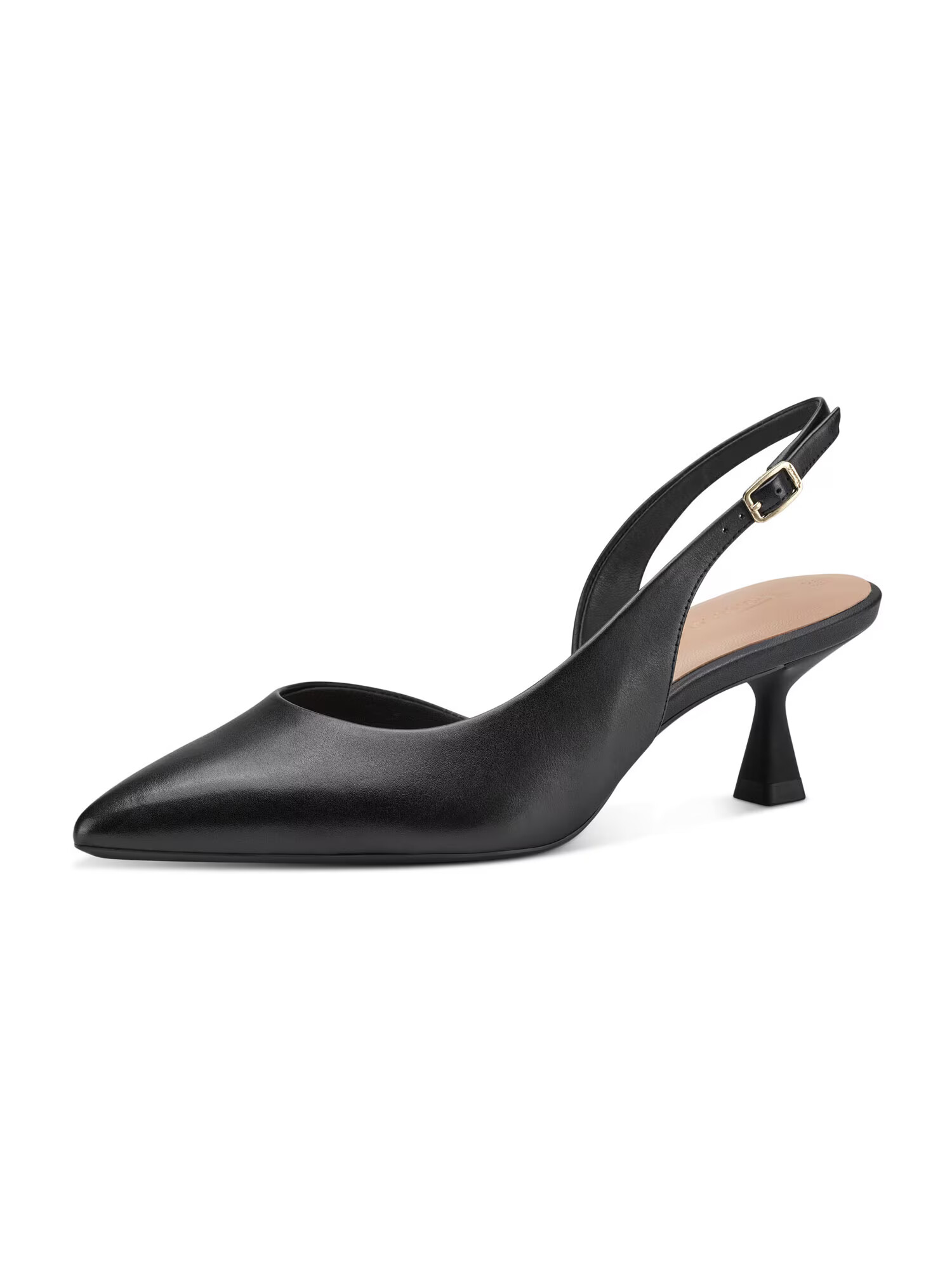 TAMARIS Γόβες slingback μαύρο - Pepit.gr