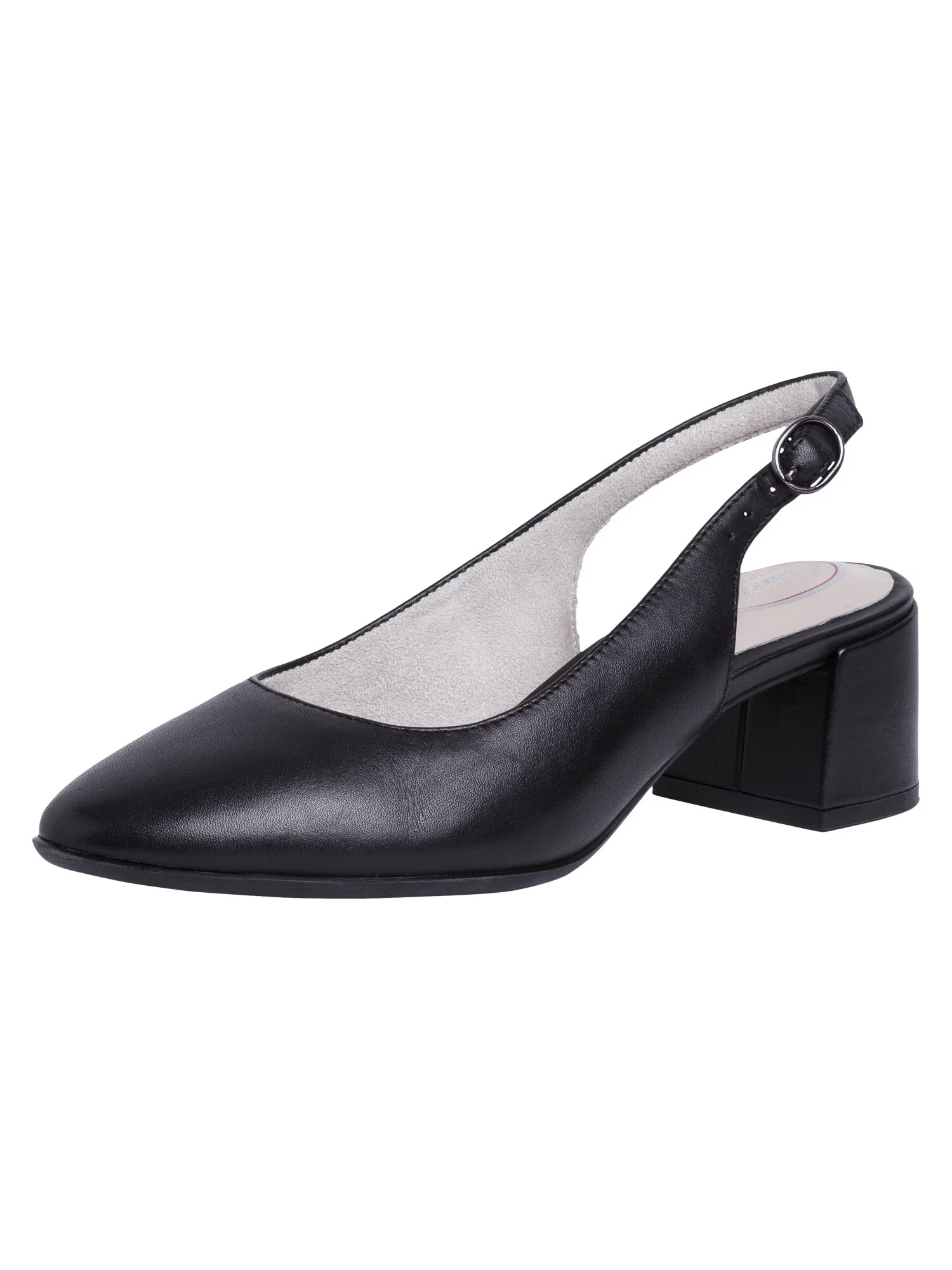 TAMARIS Γόβες slingback μαύρο - Pepit.gr