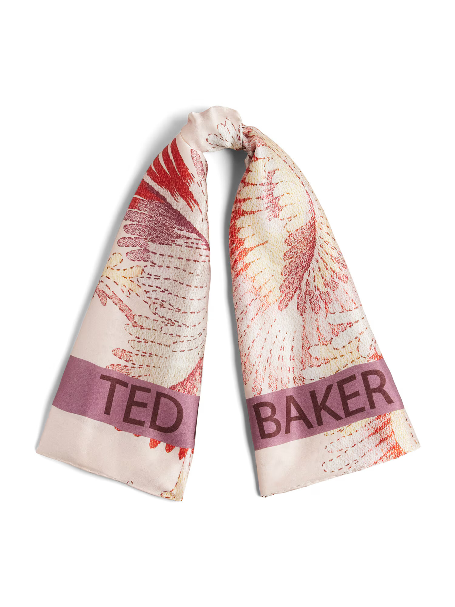 Ted Baker Κασκόλ μπεζ / ανάμεικτα χρώματα - Pepit.gr