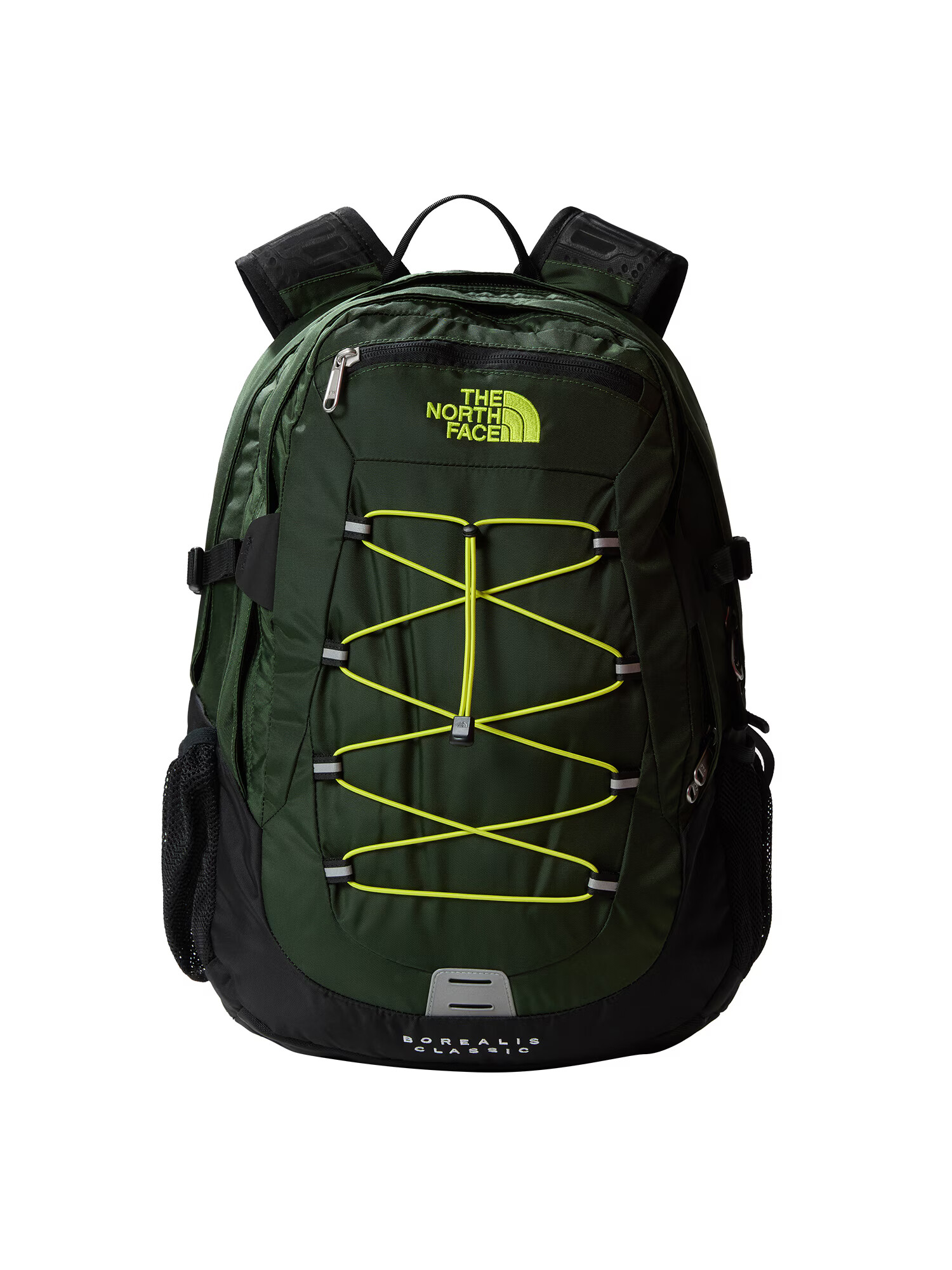 THE NORTH FACE Σπορ σακίδιο πλάτης 'BOREALIS CLASSIC' κίτρινο / πράσινο / μαύρο - Pepit.gr