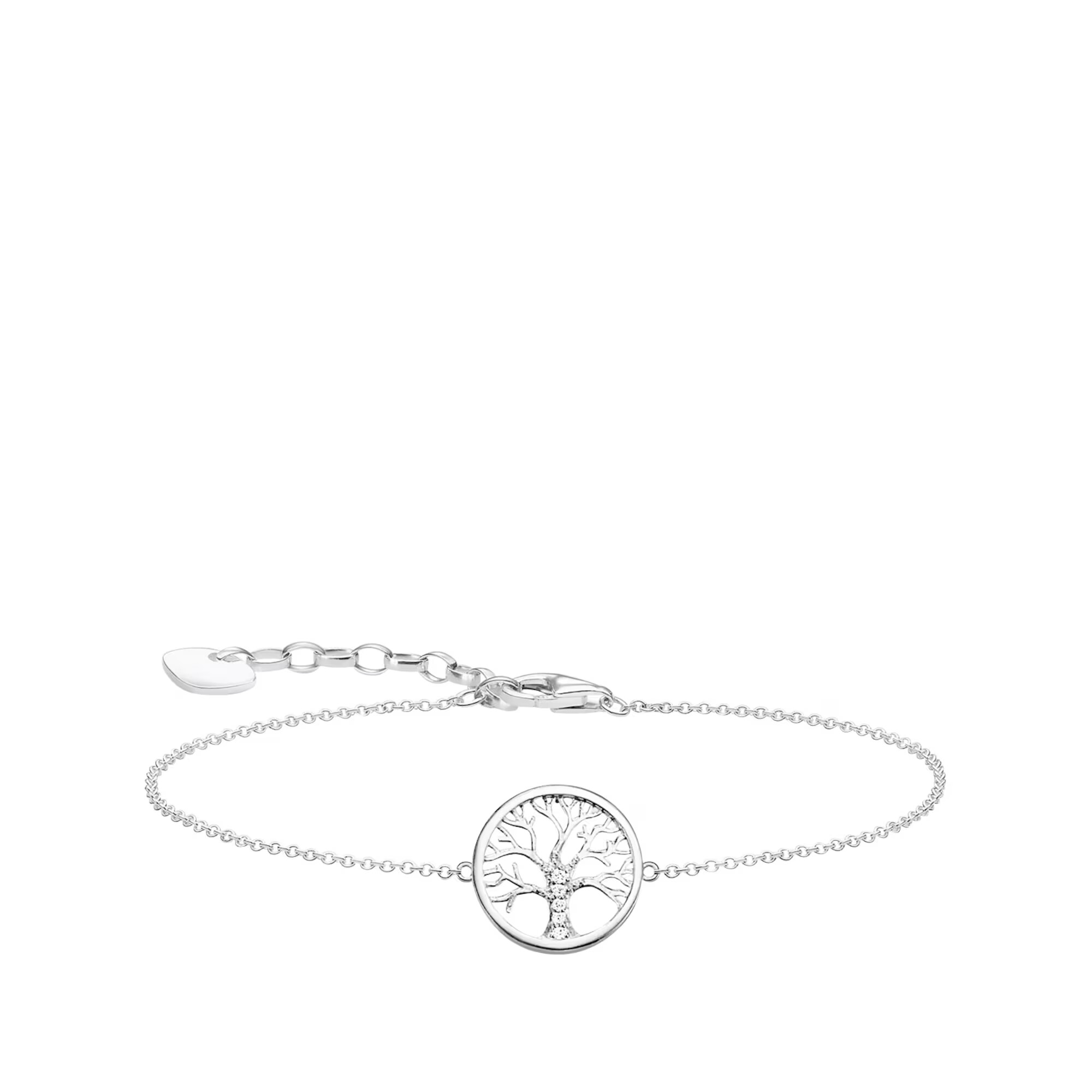 Thomas Sabo Βραχιόλι 'Tree of Love' ασημί - Pepit.gr