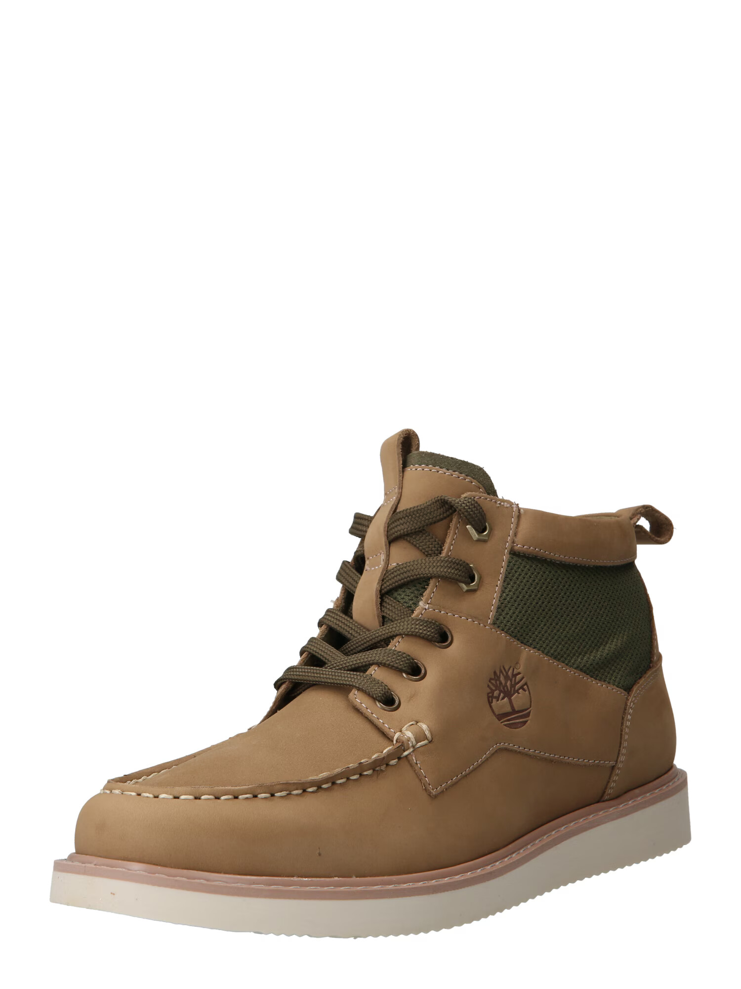 TIMBERLAND Δετό παπούτσι 'Newmarket II' σκούρο μπεζ / καφέ - Pepit.gr