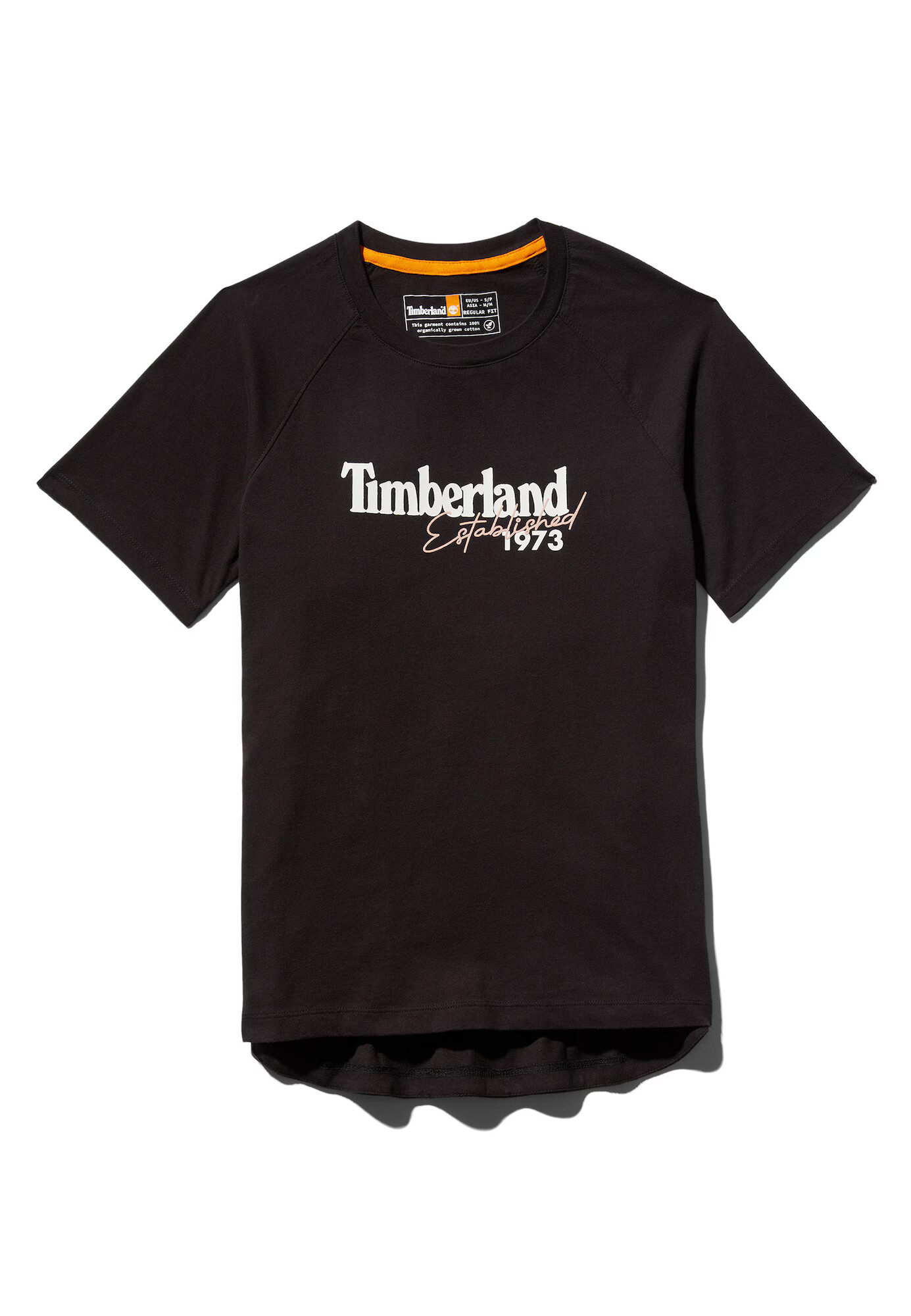 TIMBERLAND Μπλουζάκι ανοικτό πορτοκαλί / μαύρο - Pepit.gr