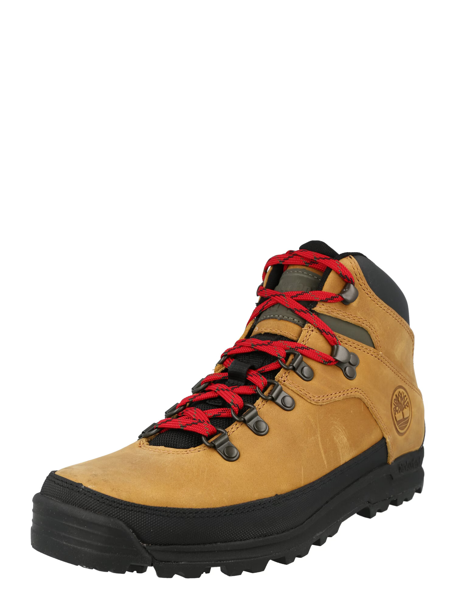 TIMBERLAND Μπότες με κορδόνια 'World Hiker' κονιάκ / μαύρο - Pepit.gr