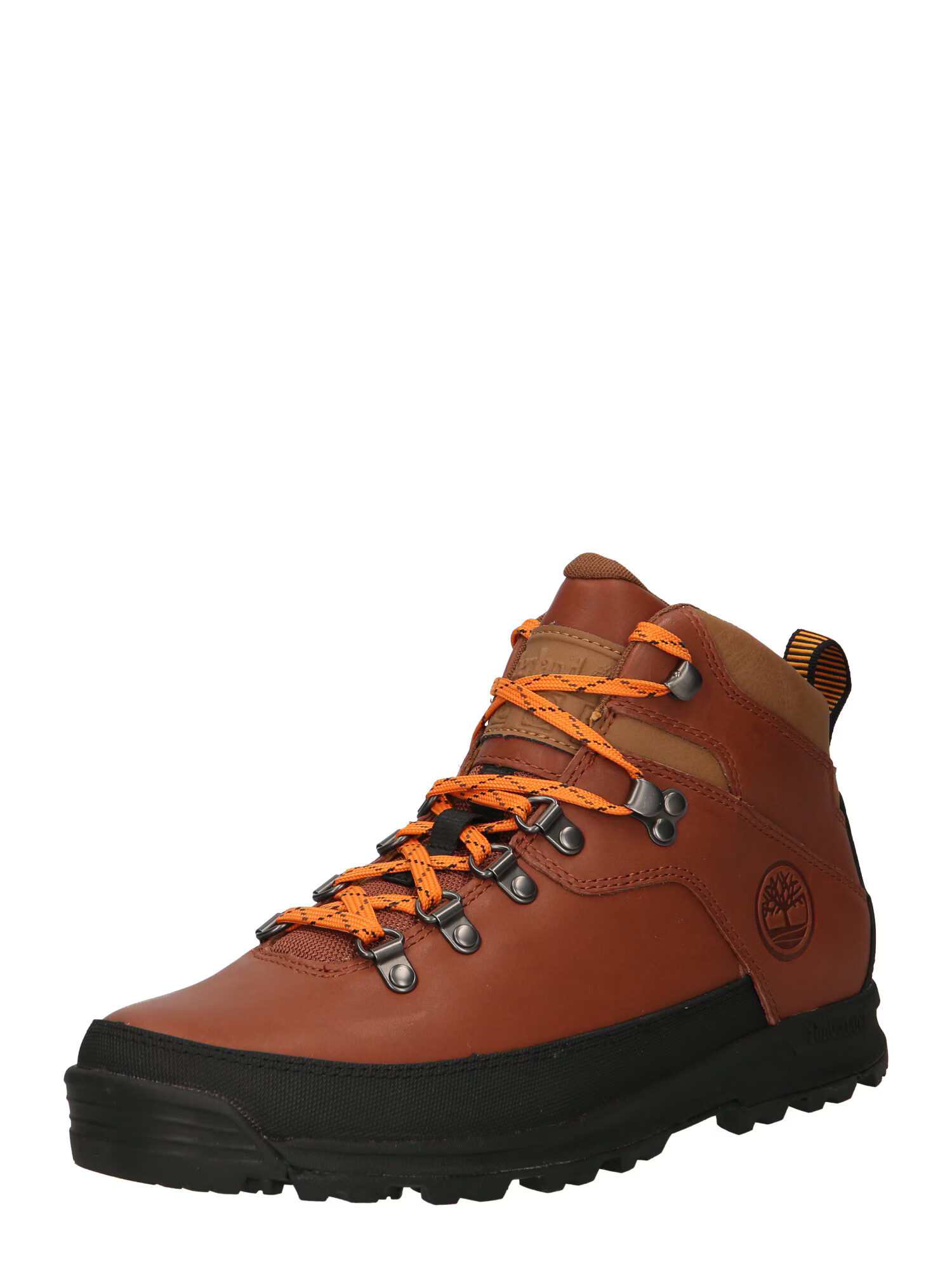 TIMBERLAND Μπότες με κορδόνια 'World Hiker' ωχροκίτρινο / ανοικτό καφέ / πορτοκαλί νέον / μαύρο - Pepit.gr