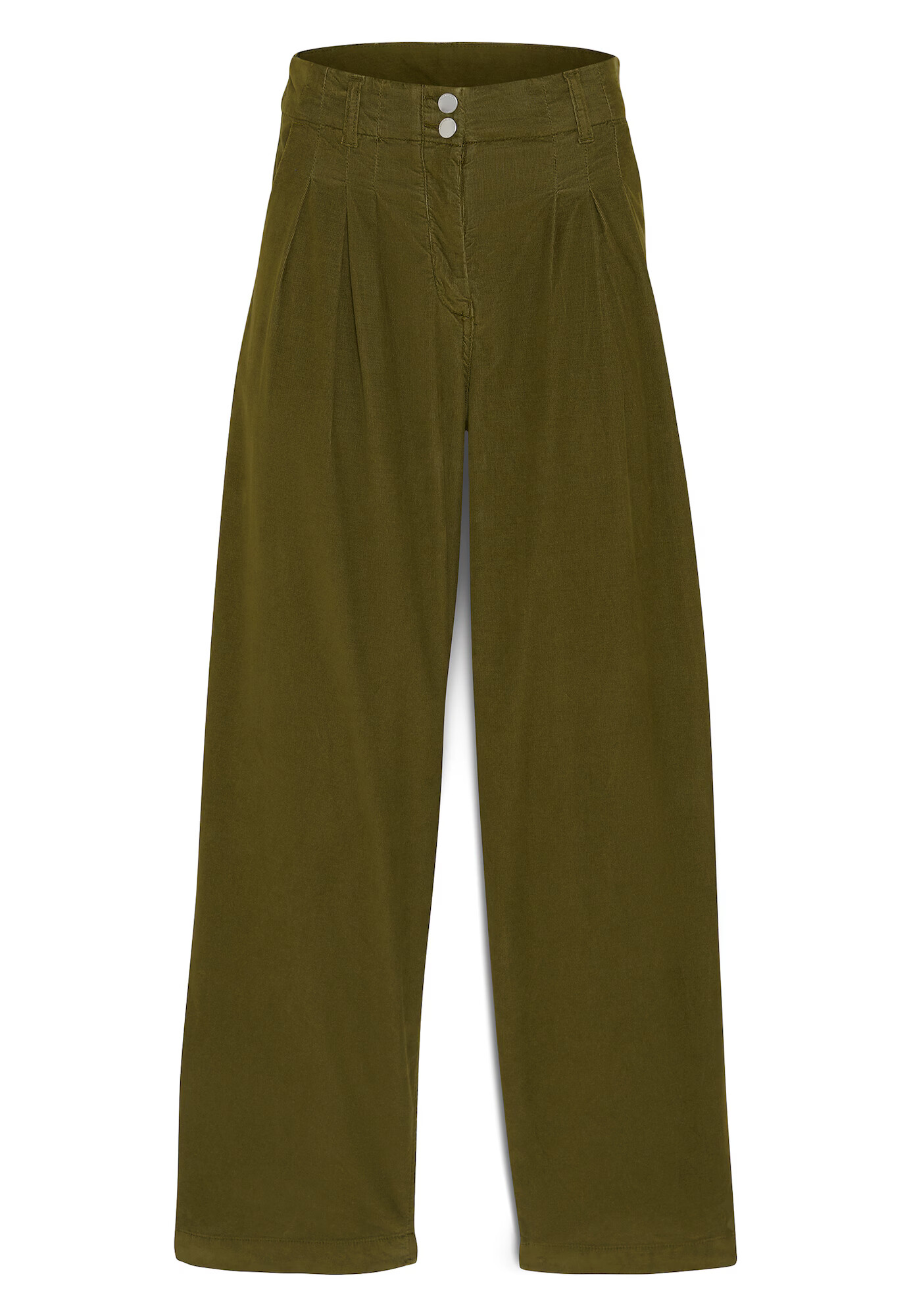 TIMBERLAND Παντελόνι 'Needle Corduroy Wide Leg Pant' λαδί - Pepit.gr