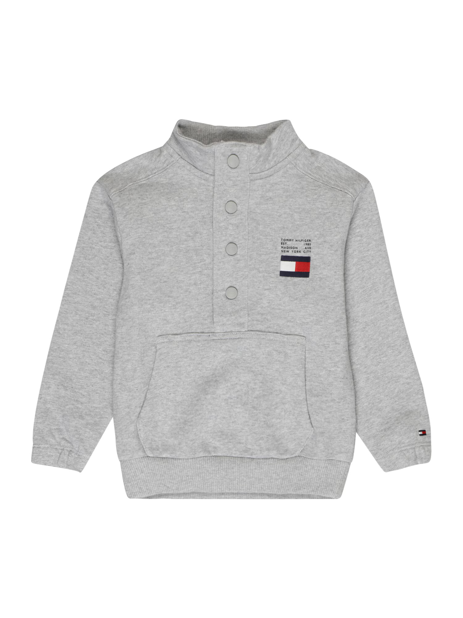 TOMMY HILFIGER Μπλούζα φούτερ ανοικτό γκρι - Pepit.gr