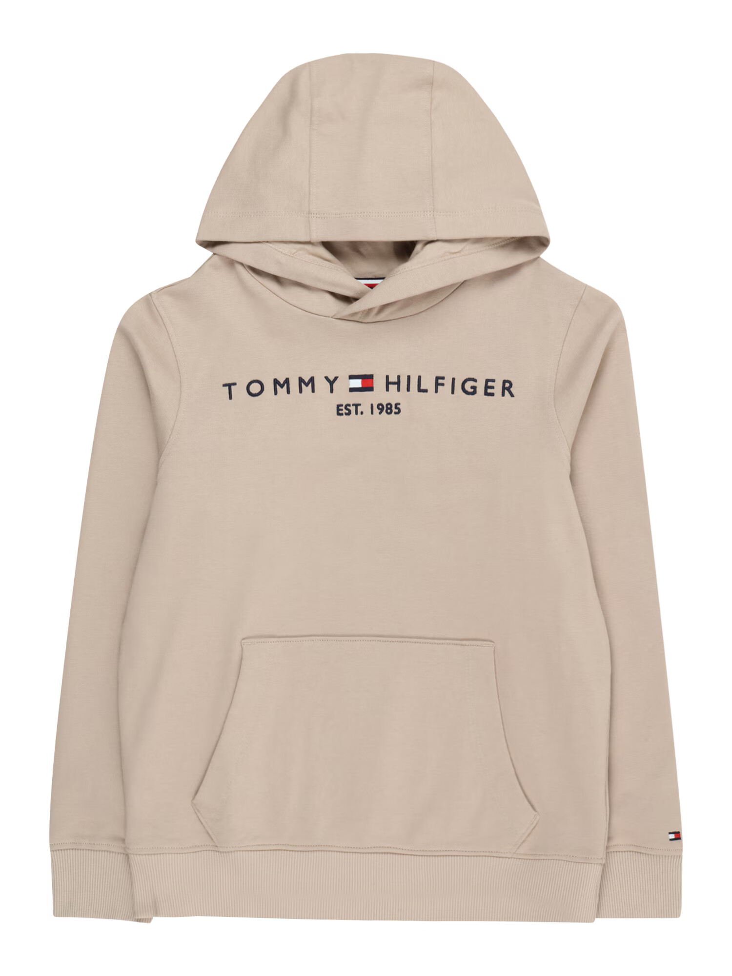 TOMMY HILFIGER Μπλούζα φούτερ 'Essential' καμηλό / μπλε νύχτας / κόκκινο - Pepit.gr