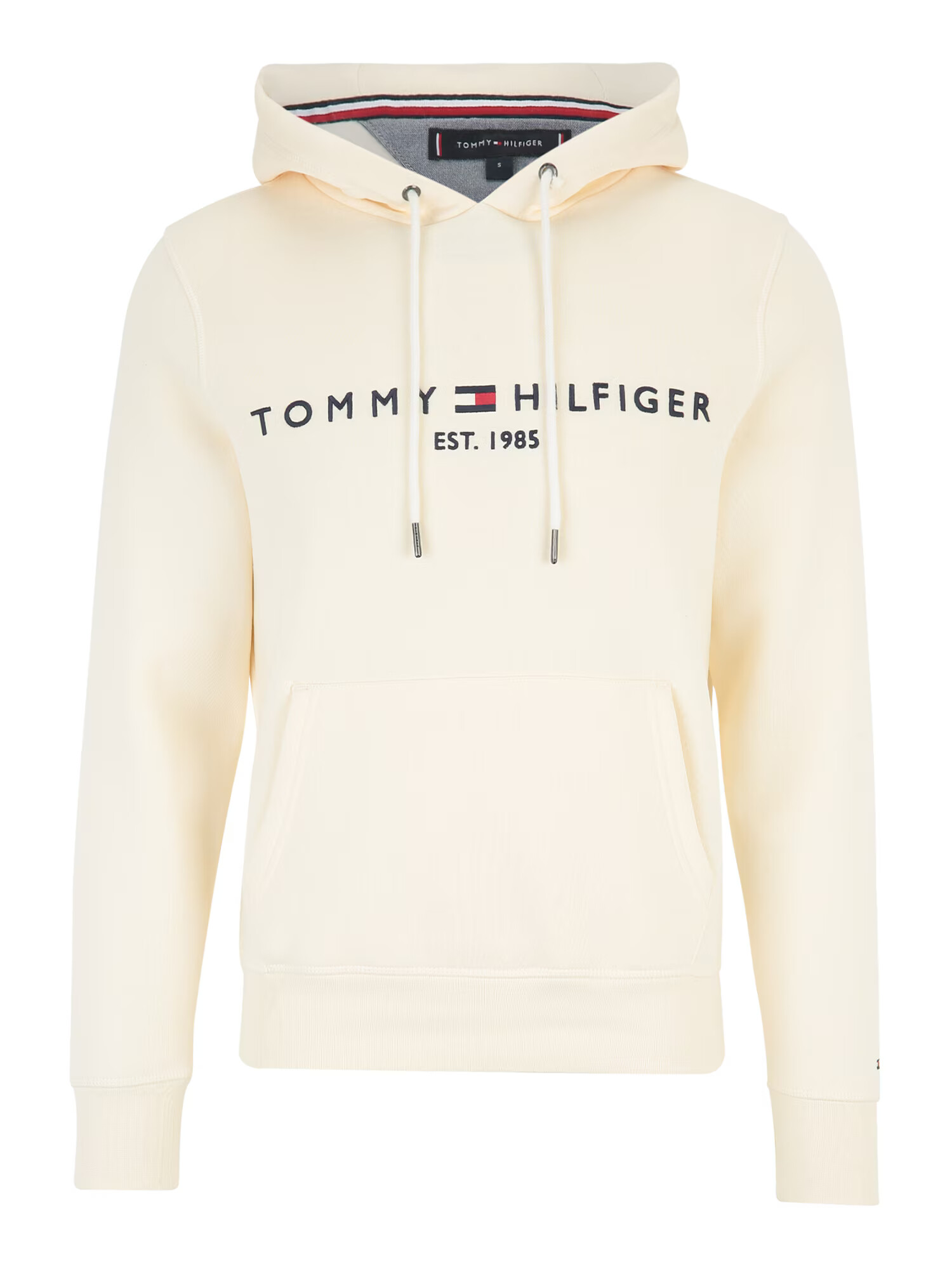 TOMMY HILFIGER Μπλούζα φούτερ μπεζ / ναυτικό μπλε / κόκκινο / λευκό - Pepit.gr