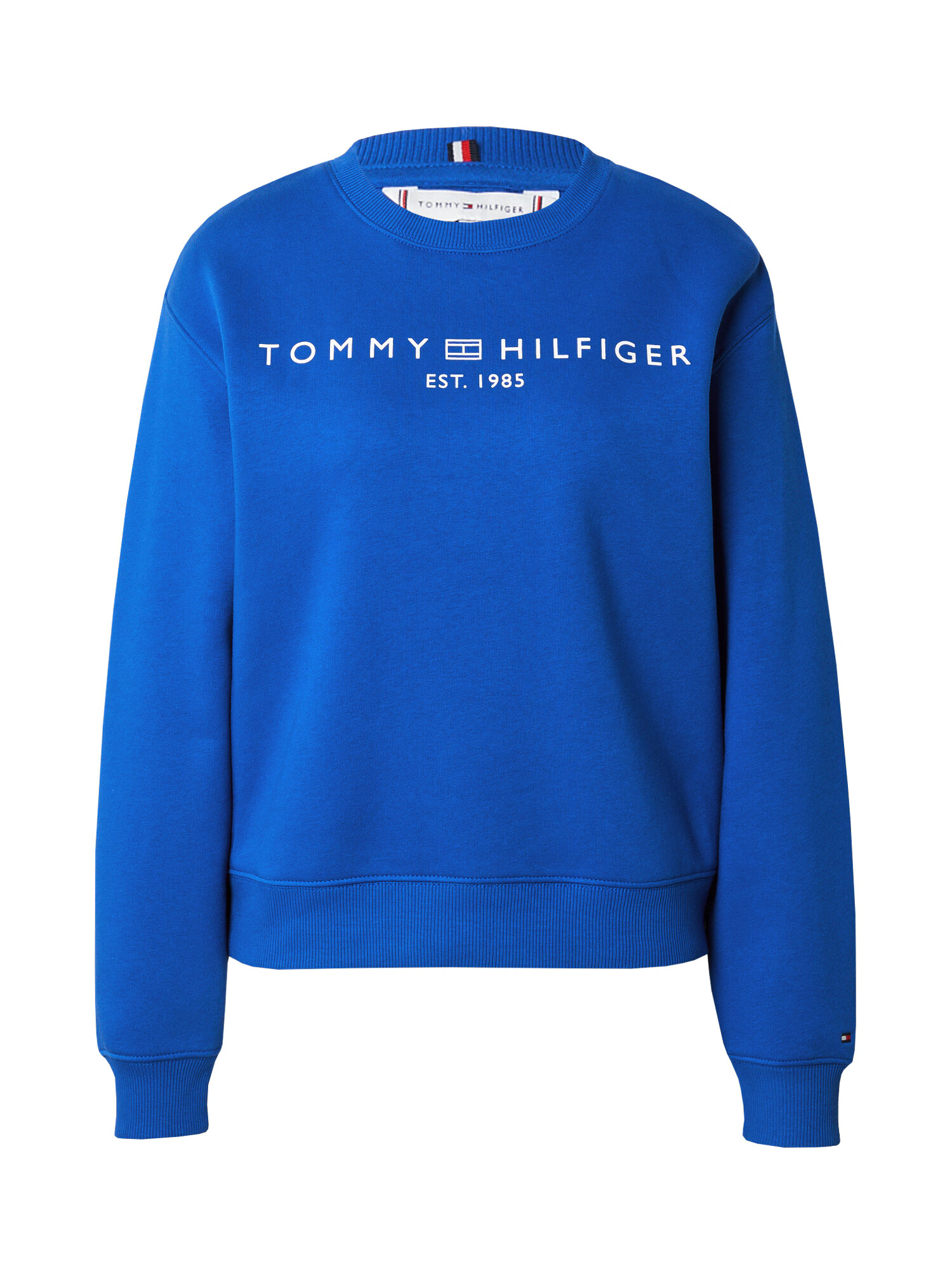 TOMMY HILFIGER Μπλούζα φούτερ μπλε / λευκό - Pepit.gr