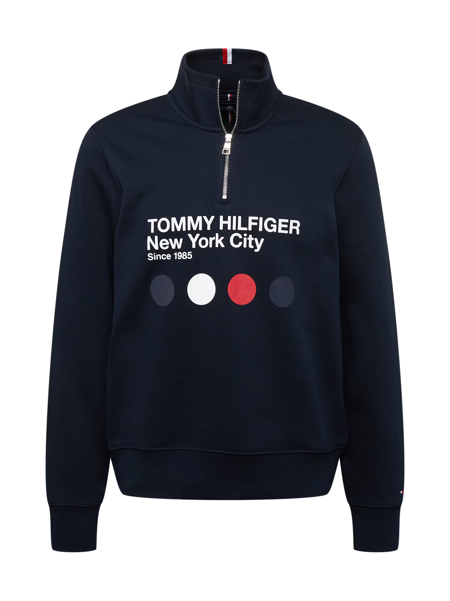 TOMMY HILFIGER Μπλούζα φούτερ μπλε μαρέν / γρεναδίνη / μαύρο / λευκό - Pepit.gr