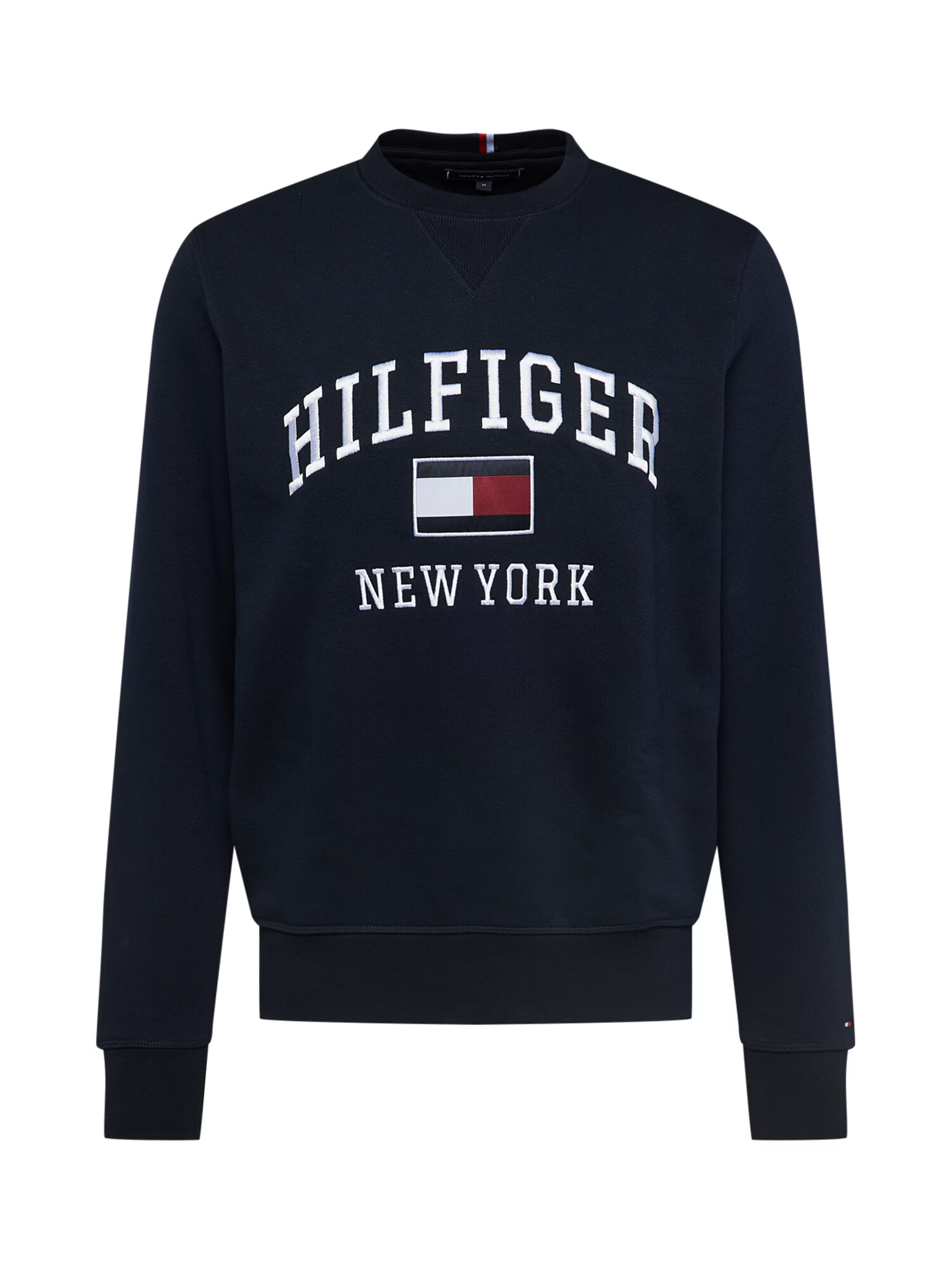 TOMMY HILFIGER Μπλούζα φούτερ μπλε νύχτας / κόκκινο / λευκό - Pepit.gr