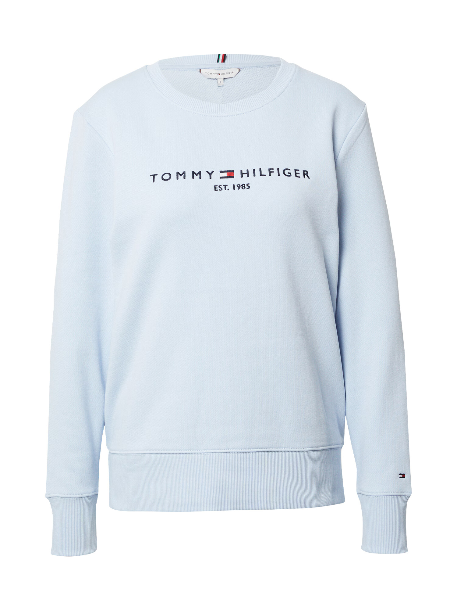 TOMMY HILFIGER Μπλούζα φούτερ μπλε νύχτας / μπλε παστέλ / κόκκινο / λευκό - Pepit.gr