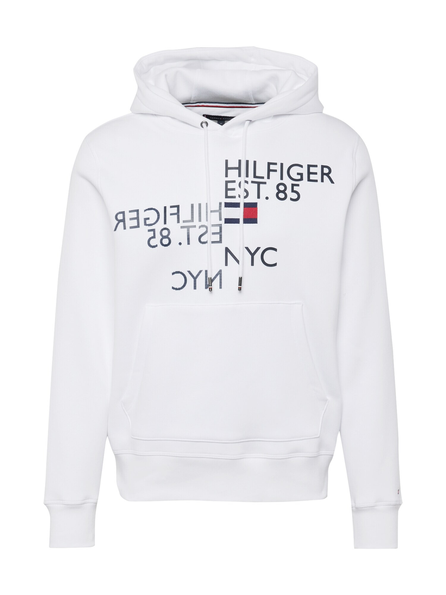 TOMMY HILFIGER Μπλούζα φούτερ ναυτικό μπλε / κόκκινο / λευκό - Pepit.gr