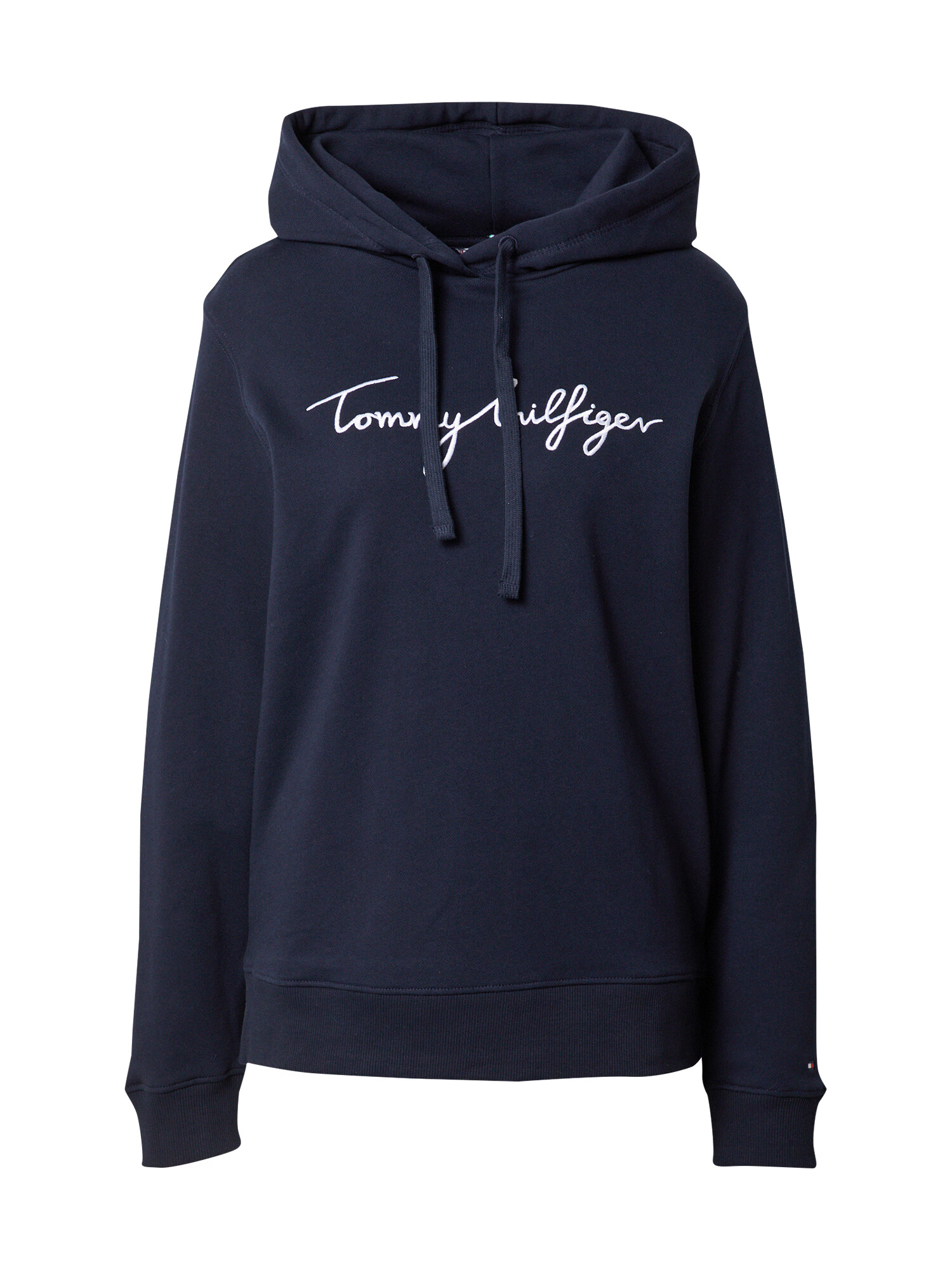 TOMMY HILFIGER Μπλούζα φούτερ ναυτικό μπλε / λευκό - Pepit.gr