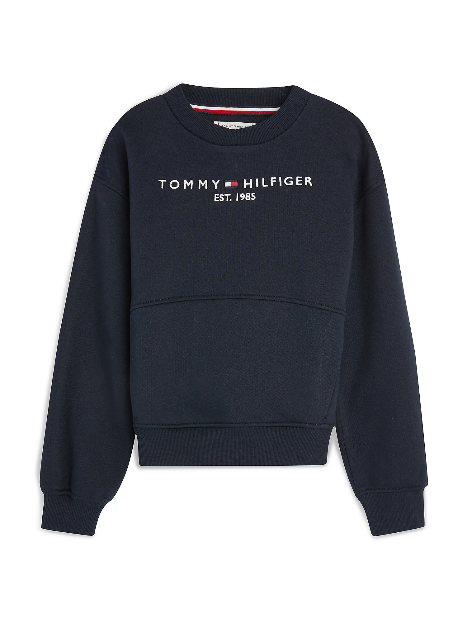 TOMMY HILFIGER Μπλούζα φούτερ ναυτικό μπλε / μπλε νύχτας / κόκκινο / λευκό - Pepit.gr