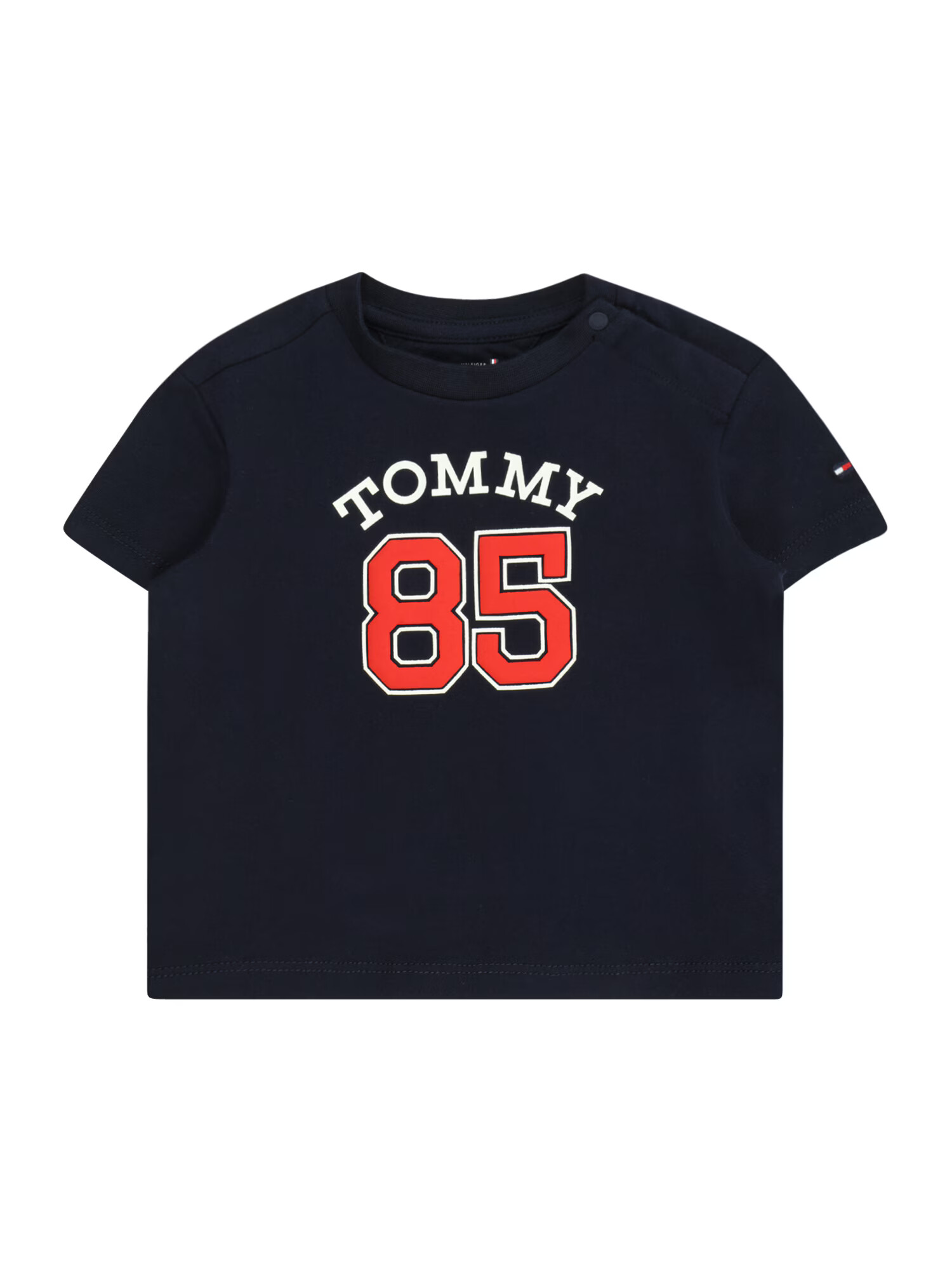 TOMMY HILFIGER Μπλουζάκι '1985 VARSITY' ναυτικό μπλε / κόκκινο / λευκό - Pepit.gr