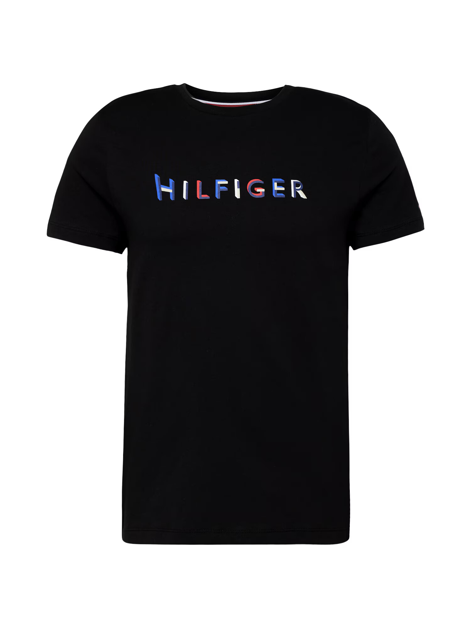 TOMMY HILFIGER Μπλουζάκι μπλε / ανοικτό κόκκινο / μαύρο / λευκό - Pepit.gr