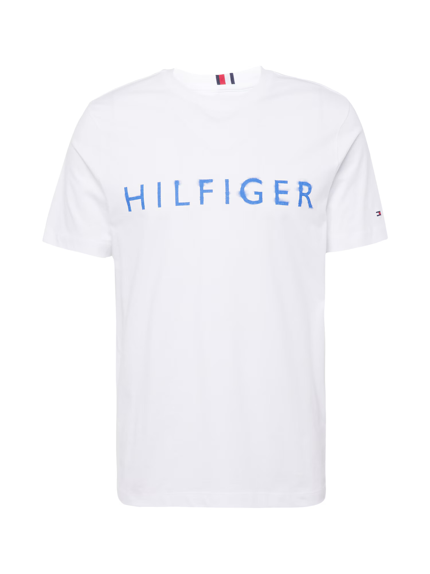 TOMMY HILFIGER Μπλουζάκι ναυτικό μπλε / γαλάζιο / κόκκινο / λευκό - Pepit.gr