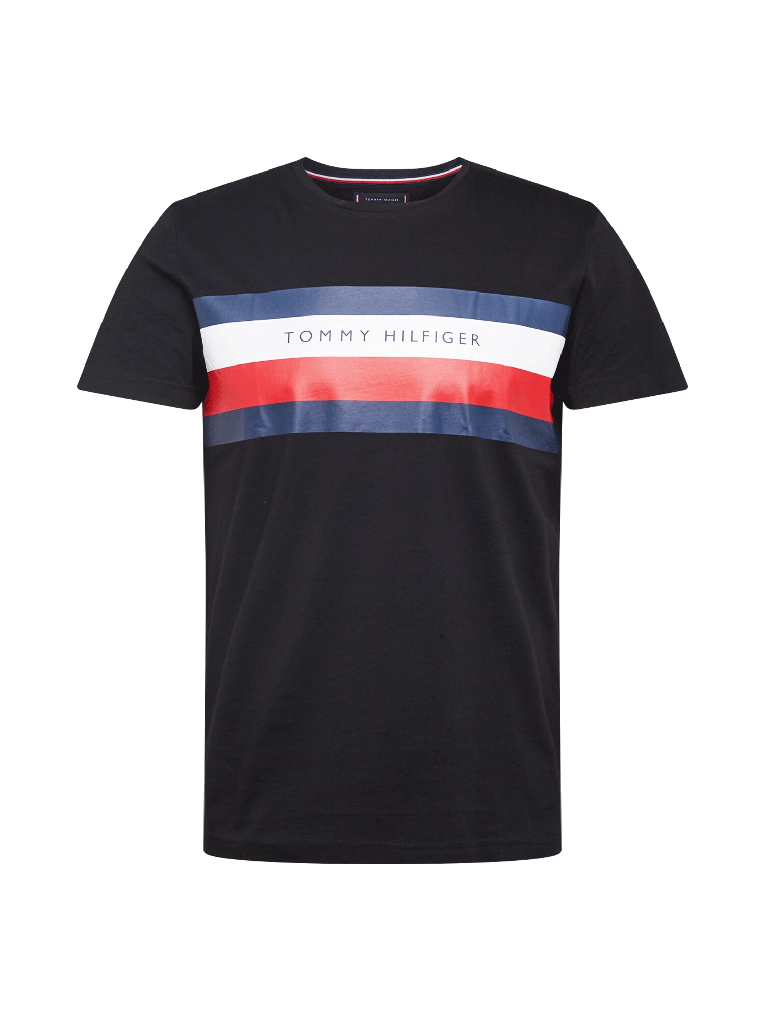 TOMMY HILFIGER Μπλουζάκι ναυτικό μπλε / κόκκινο / μαύρο / λευκό - Pepit.gr