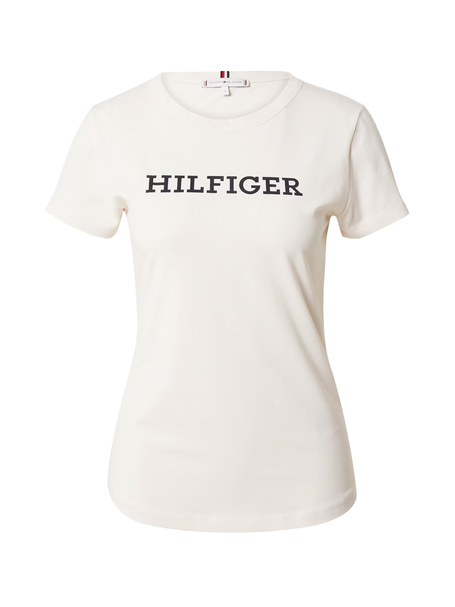 TOMMY HILFIGER Μπλουζάκι ναυτικό μπλε / λευκό - Pepit.gr