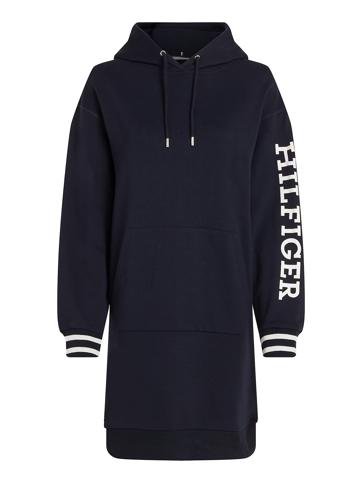 TOMMY HILFIGER Φόρεμα μπλε νύχτας / offwhite - Pepit.gr