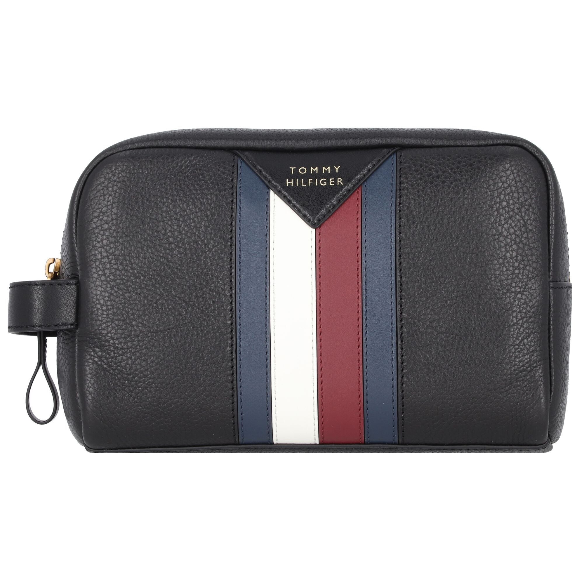 TOMMY HILFIGER Τσαντάκι καλλυντικών 'Prem Lea ' μπλε / κόκκινο / μαύρο / λευκό - Pepit.gr