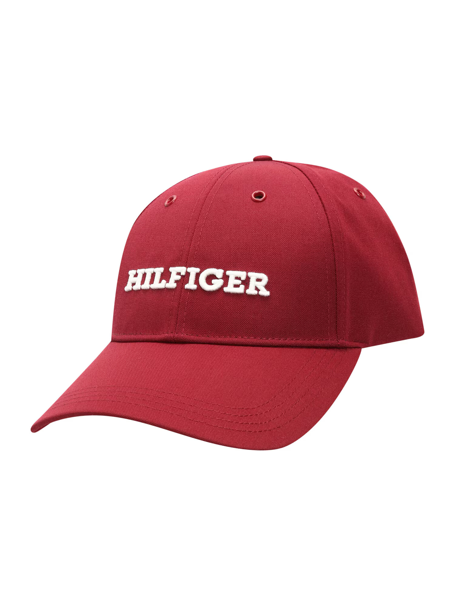 TOMMY HILFIGER Τζόκεϊ ρουμπινί / λευκό - Pepit.gr