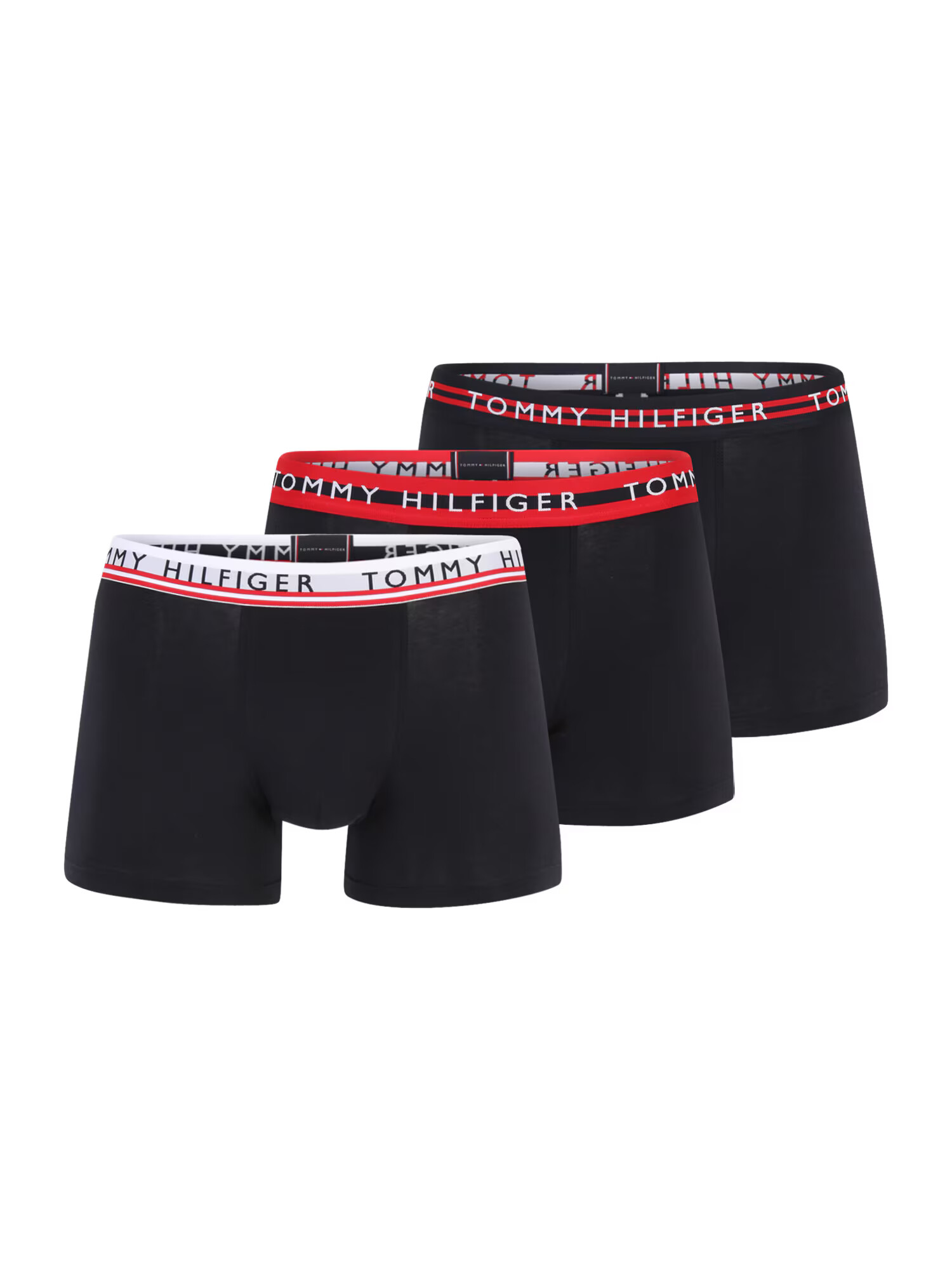 Tommy Hilfiger Underwear Μποξεράκι κόκκινο / μαύρο / λευκό - Pepit.gr