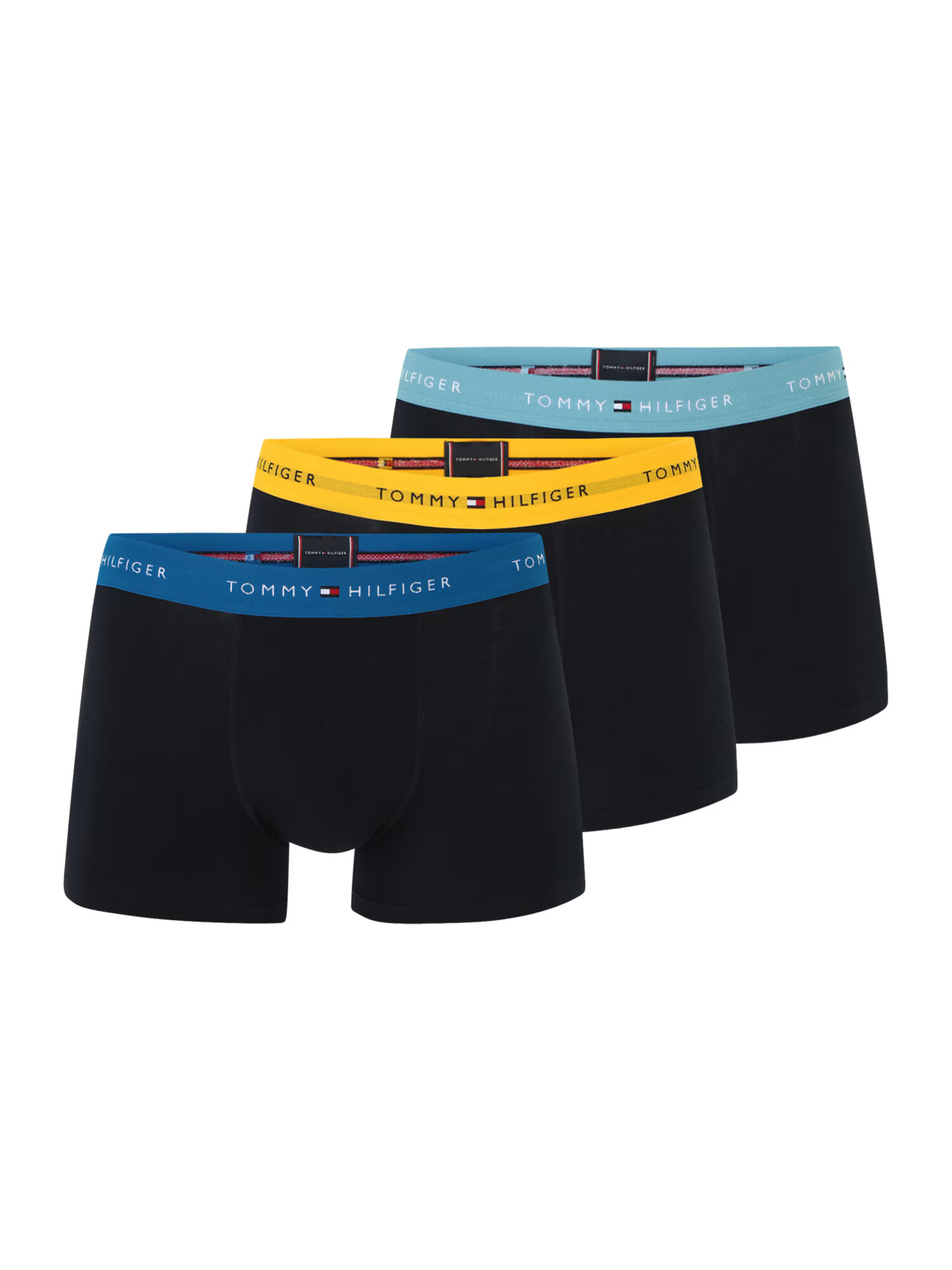 Tommy Hilfiger Underwear Μποξεράκι μπλε / μπλε νύχτας / γαλάζιο / κίτρινο - Pepit.gr