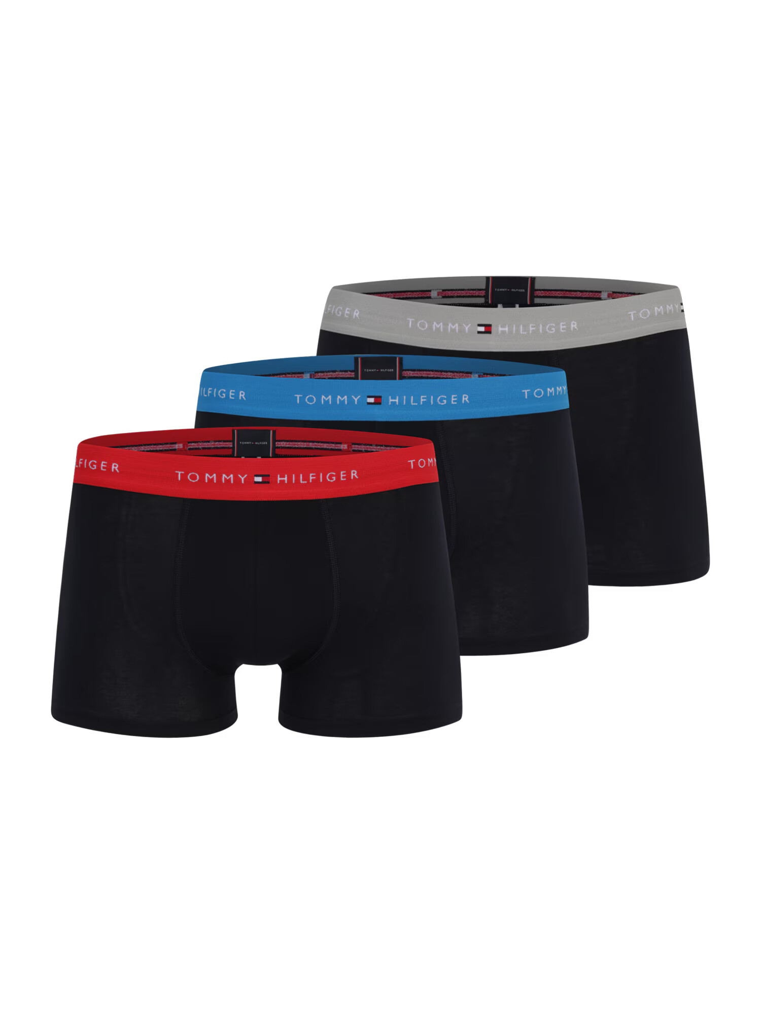 Tommy Hilfiger Underwear Μποξεράκι ναυτικό μπλε / γκρι / κόκκινο / λευκό - Pepit.gr