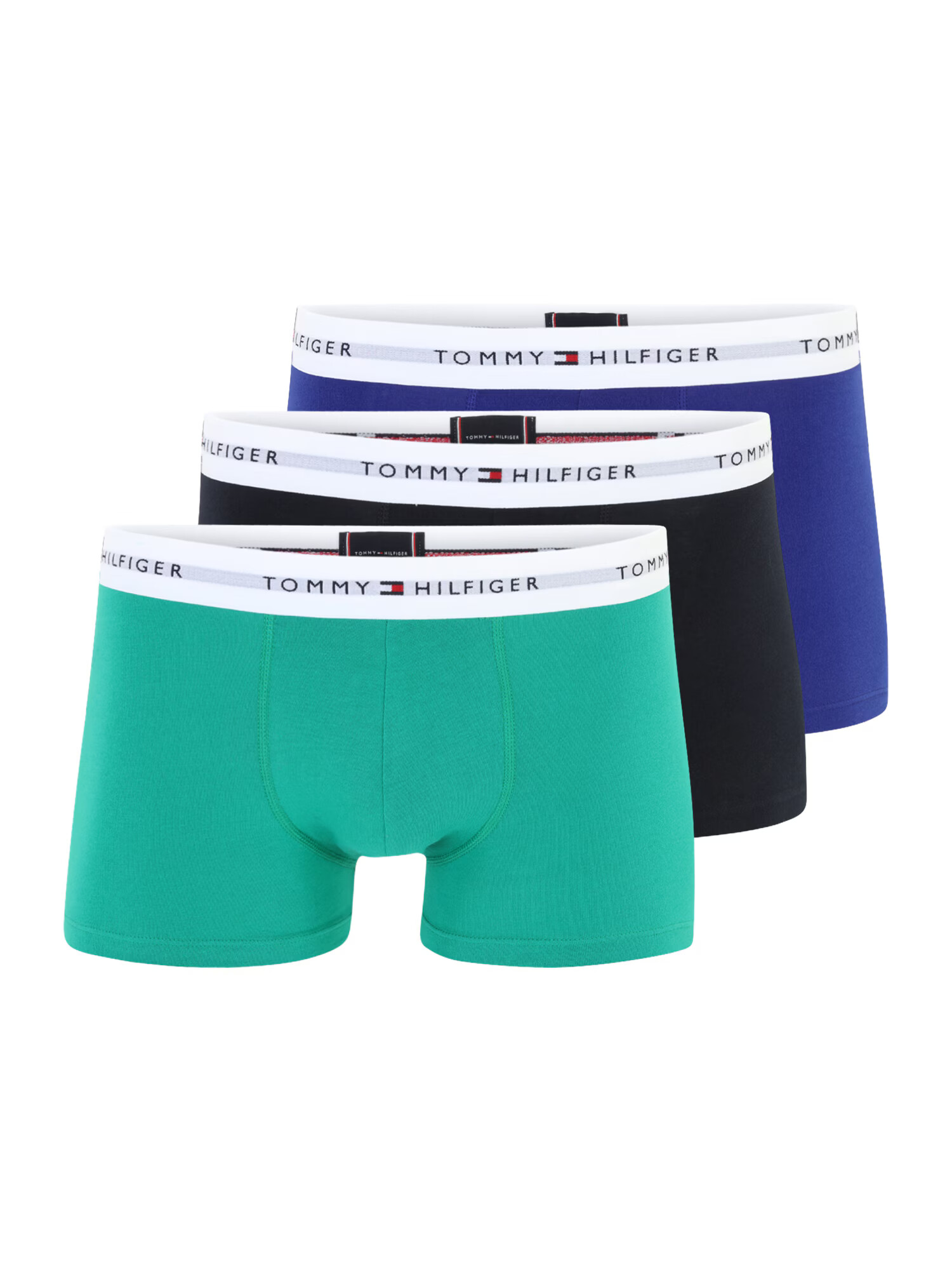 Tommy Hilfiger Underwear Μποξεράκι μπλε ρουά / γαλαζοπράσινο / μαύρο / λευκό - Pepit.gr