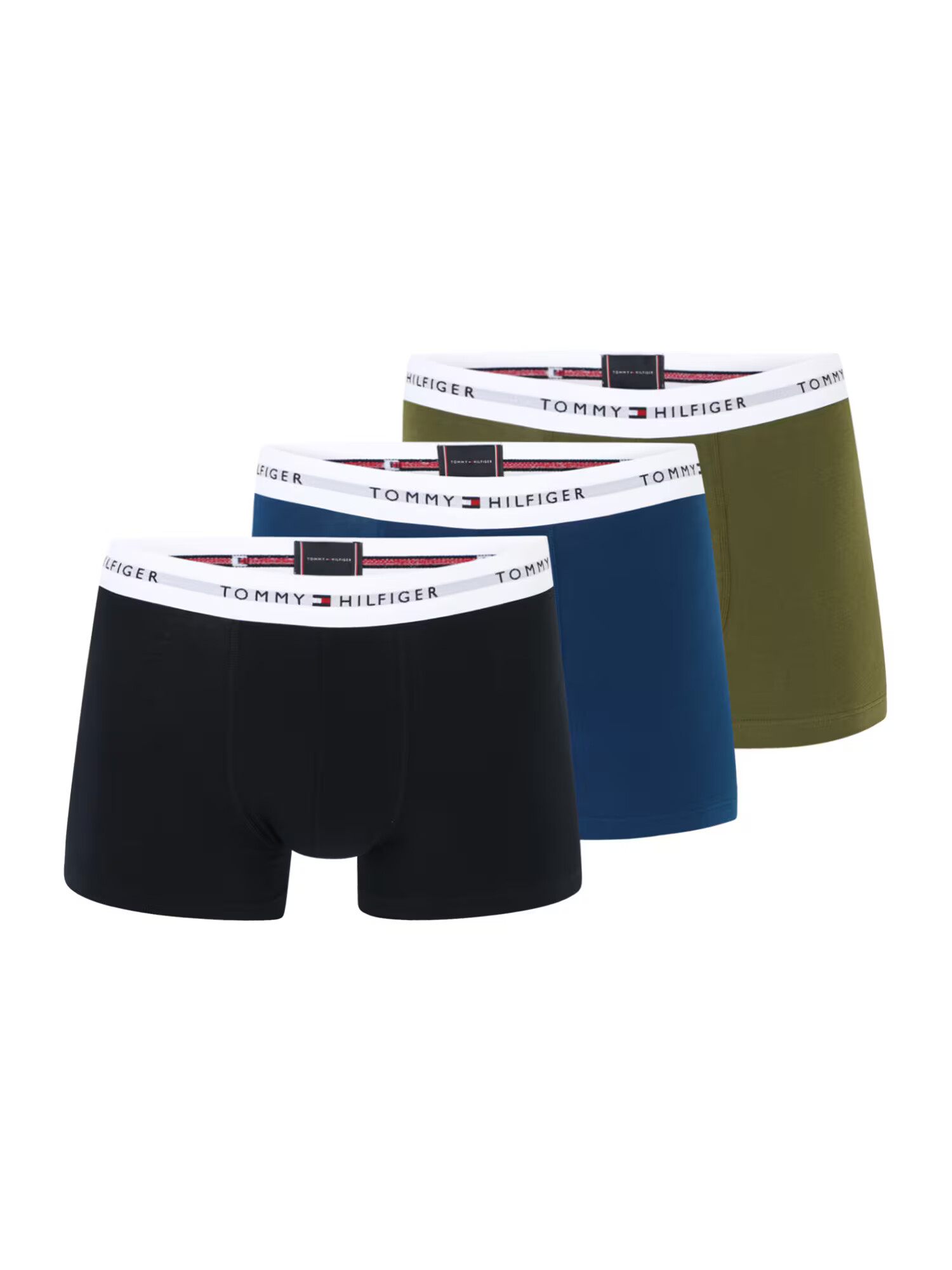 Tommy Hilfiger Underwear Μποξεράκι μπλε / σκούρο μπλε / λαδί / λευκό - Pepit.gr