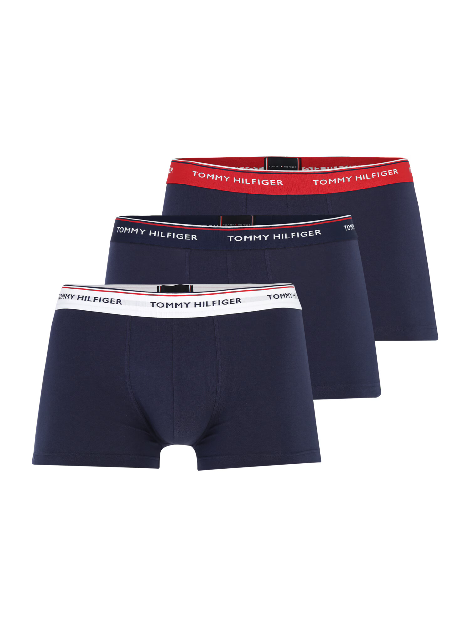 Tommy Hilfiger Underwear Μποξεράκι ναυτικό μπλε / ανοικτό κόκκινο / λευκό - Pepit.gr