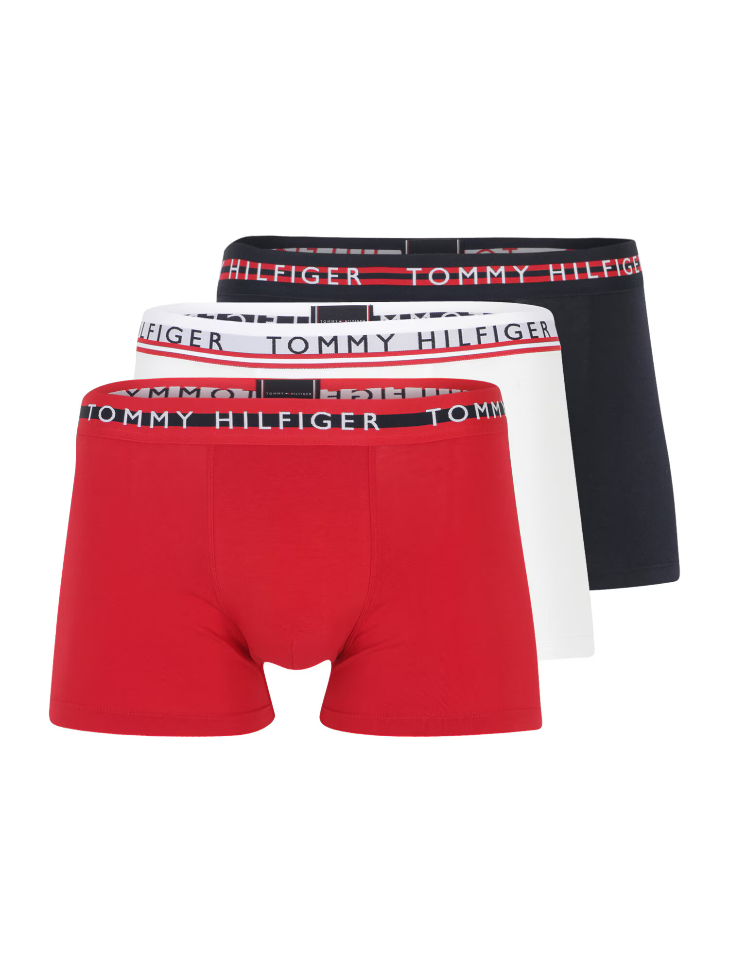 Tommy Hilfiger Underwear Μποξεράκι ναυτικό μπλε / γκρι / έντονο κόκκινο / λευκό - Pepit.gr