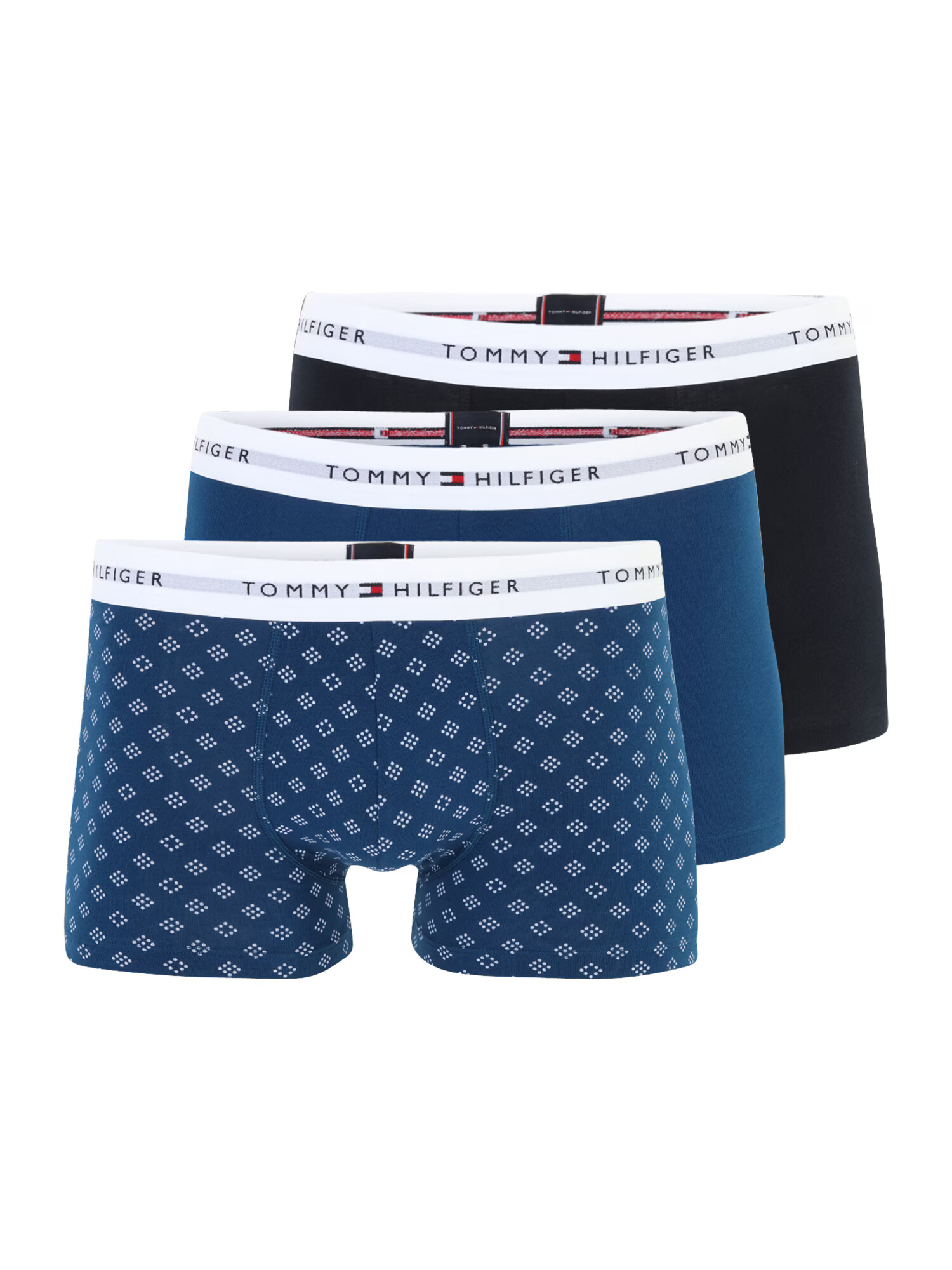 Tommy Hilfiger Underwear Μποξεράκι ναυτικό μπλε / μπλε κοβαλτίου / κόκκινο / λευκό - Pepit.gr