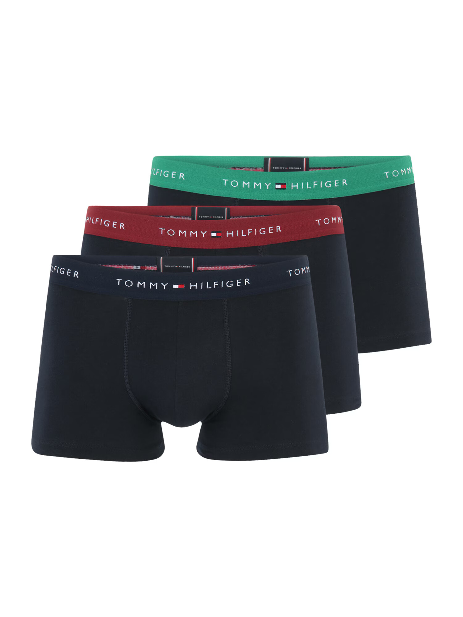 Tommy Hilfiger Underwear Μποξεράκι ναυτικό μπλε / πράσινο / κόκκινο - Pepit.gr