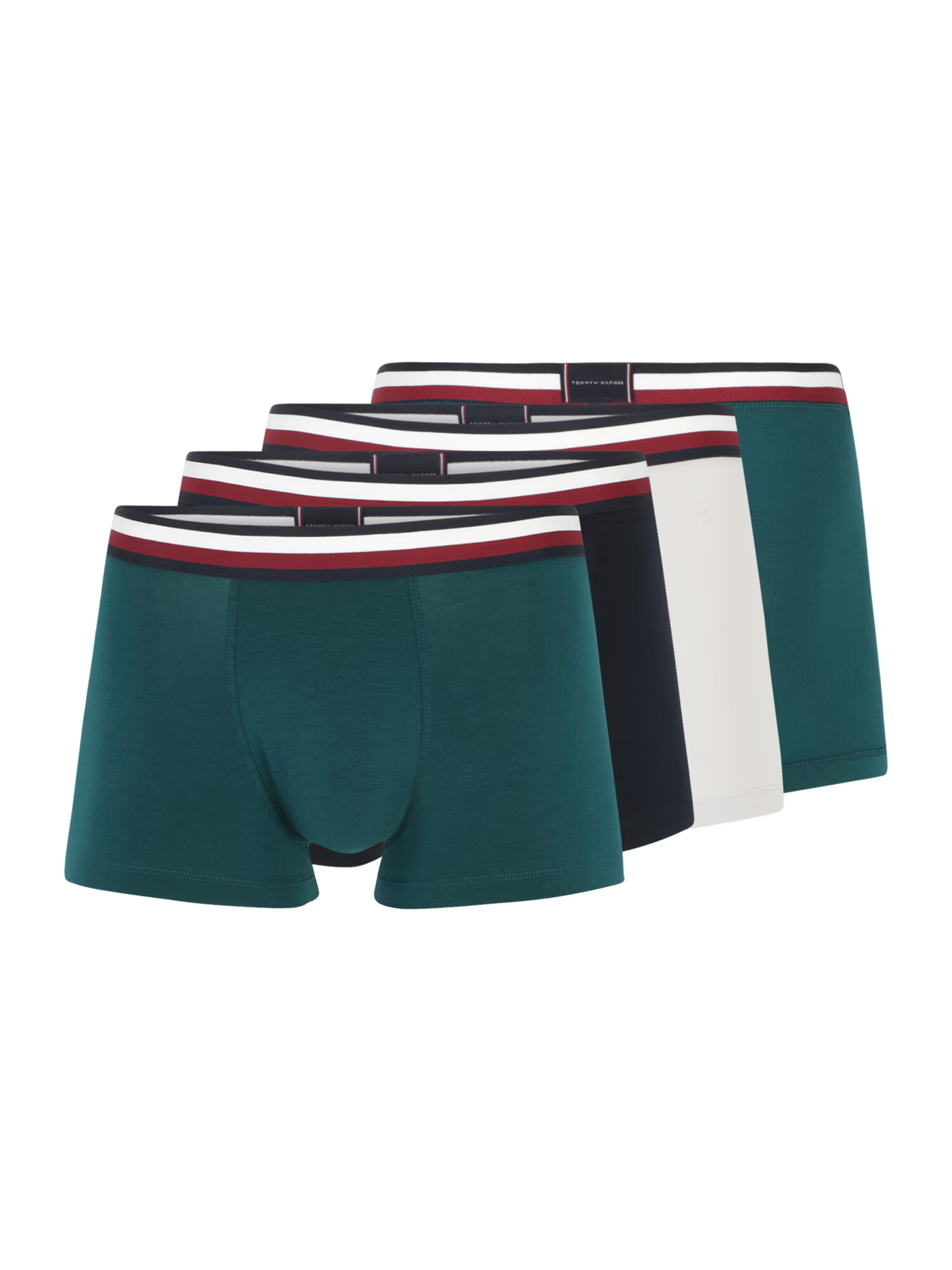 Tommy Hilfiger Underwear Μποξεράκι σκούρο πράσινο / κόκκινο / μαύρο / λευκό - Pepit.gr