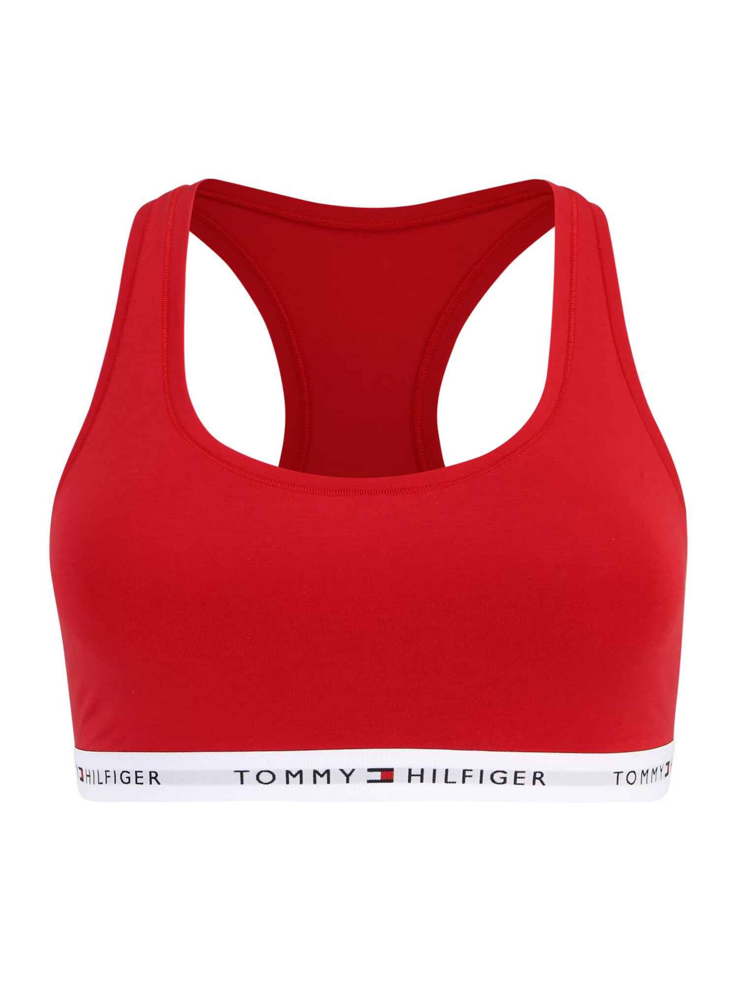 Tommy Hilfiger Underwear Plus Σουτιέν κόκκινο / μαύρο / offwhite - Pepit.gr