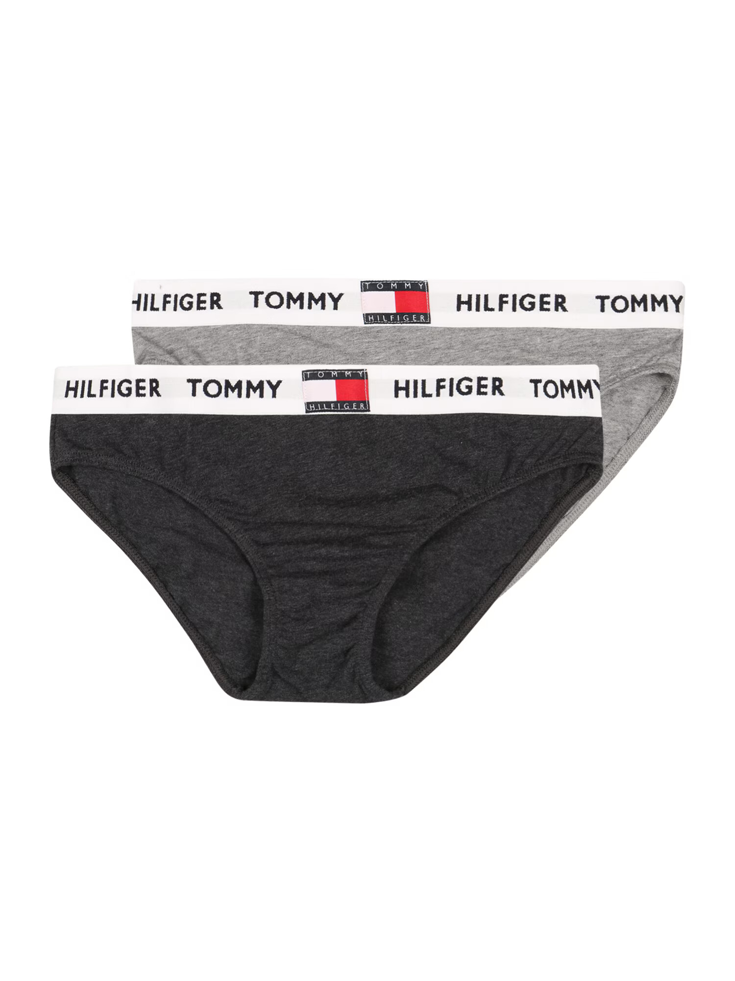 Tommy Hilfiger Underwear Σλιπ ανοικτό γκρι / σκούρο γκρι / κόκκινο / λευκό - Pepit.gr