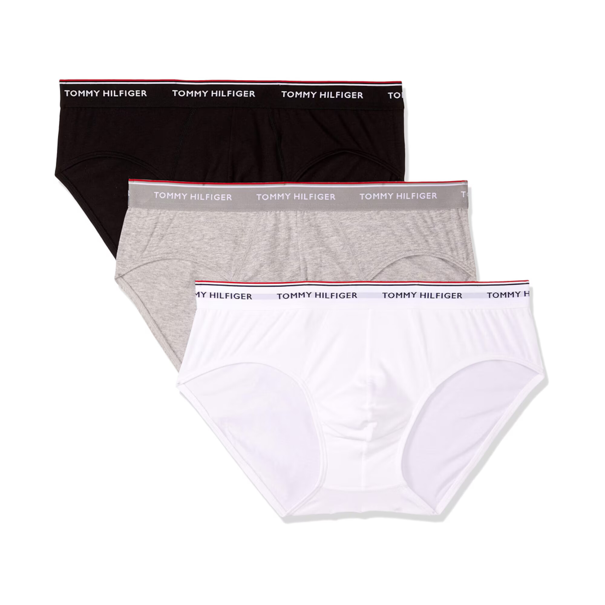 Tommy Hilfiger Underwear Σλιπ γκρι μελανζέ / μαύρο / λευκό - Pepit.gr