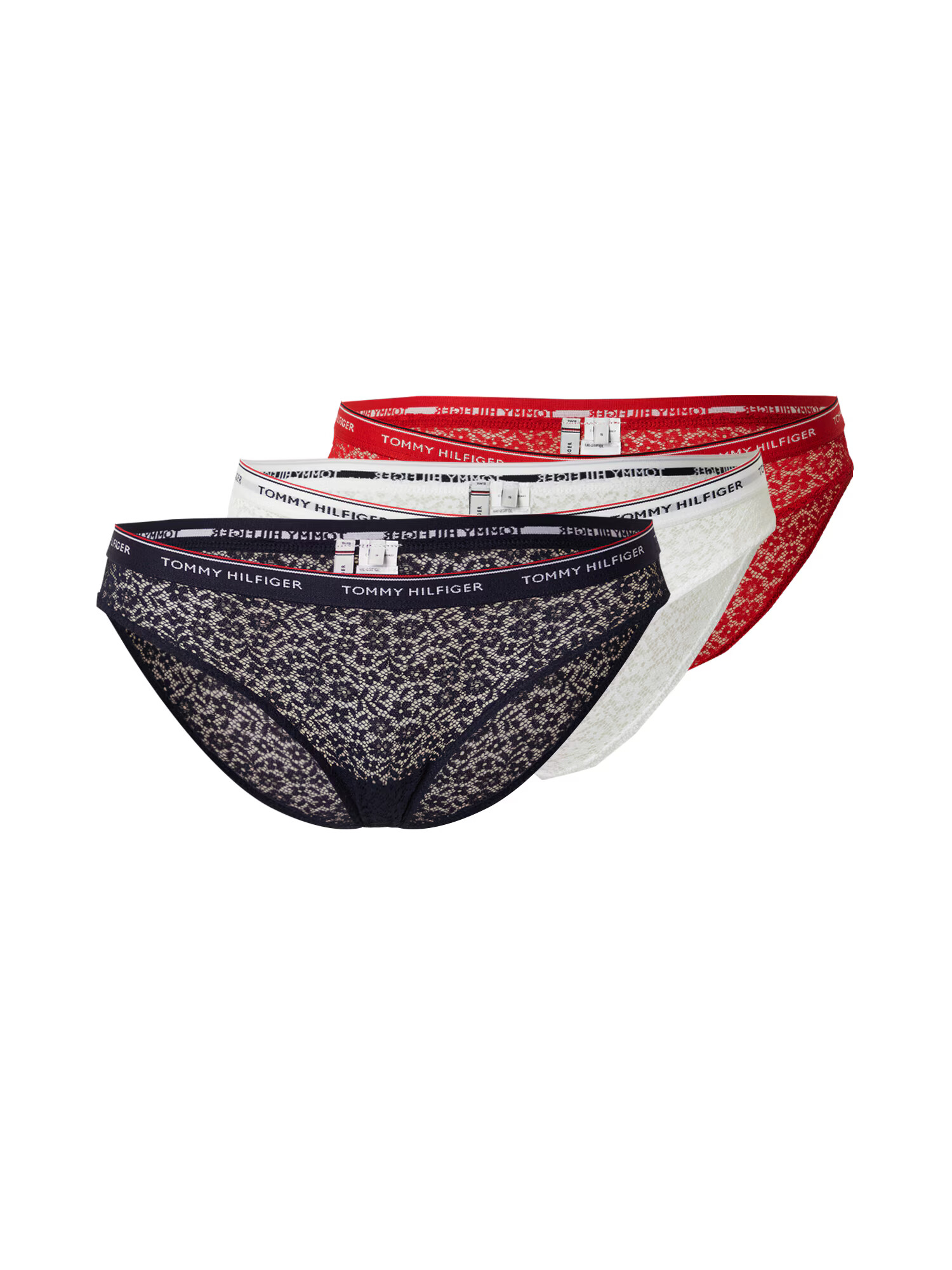 Tommy Hilfiger Underwear Σλιπ κόκκινο / μαύρο / λευκό - Pepit.gr