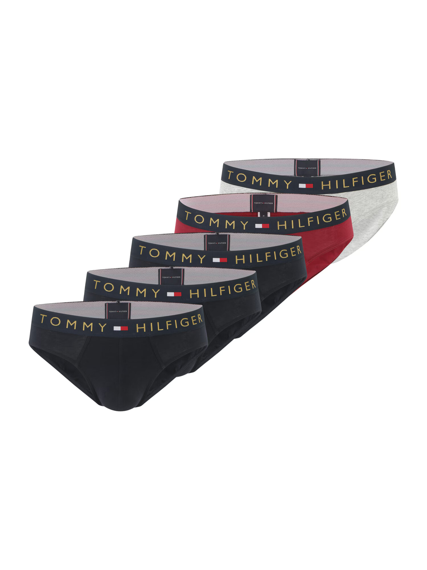 Tommy Hilfiger Underwear Σλιπ μπλε νύχτας / χρυσό / γκρι μελανζέ / σκούρο κόκκινο - Pepit.gr