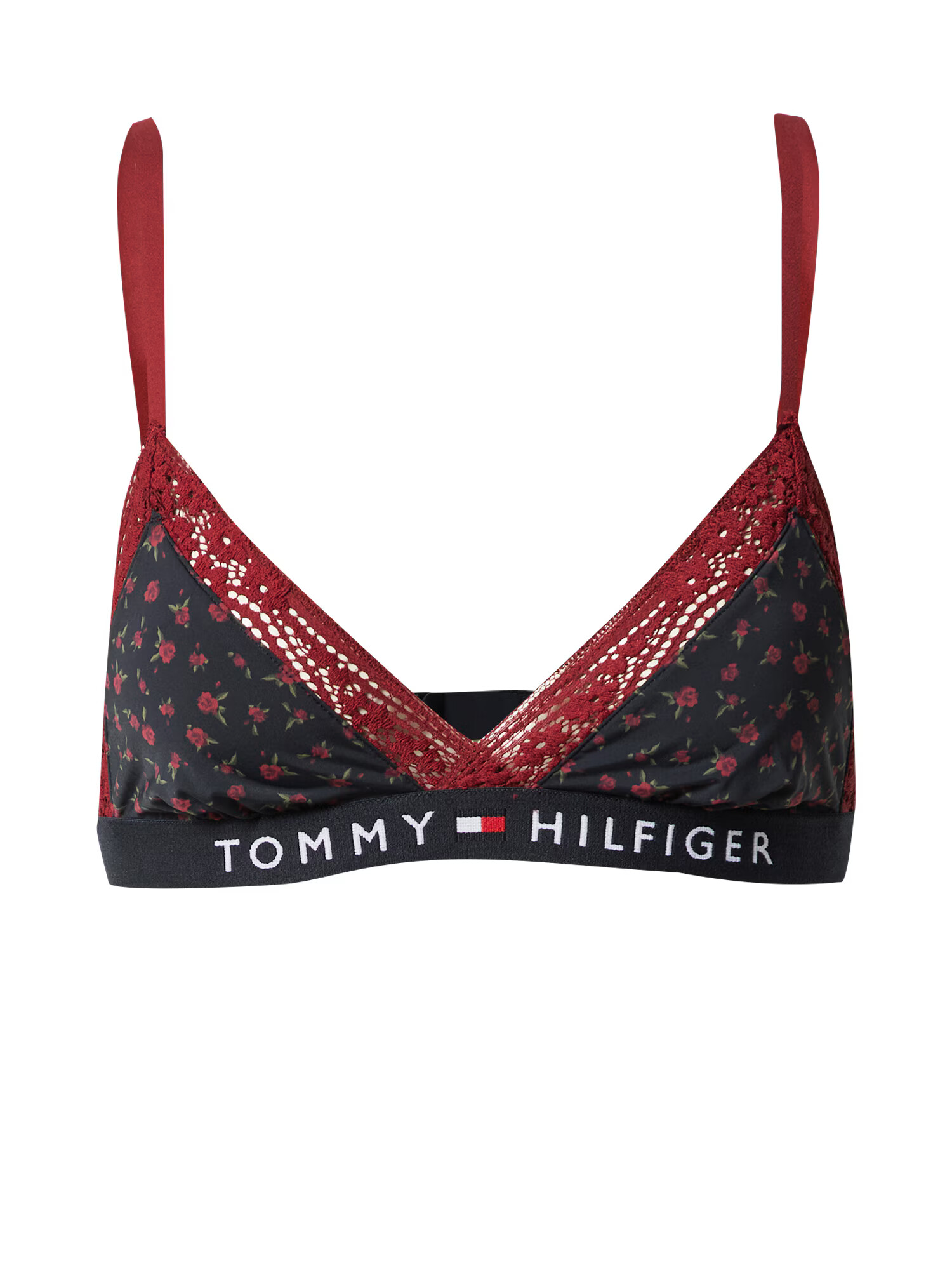 Tommy Hilfiger Underwear Σουτιέν μπλε νύχτας / σκούρο πράσινο / μπορντό / λευκό - Pepit.gr