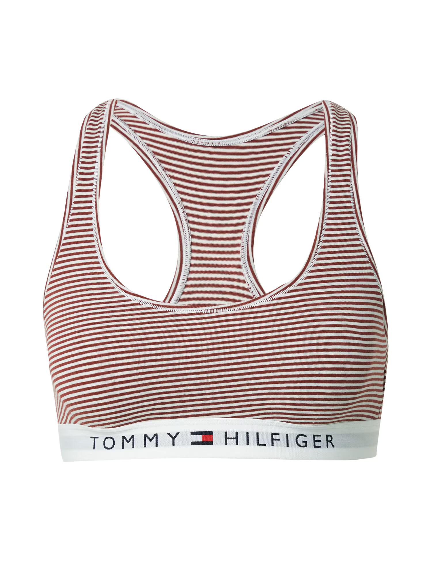 Tommy Hilfiger Underwear Σουτιέν ναυτικό μπλε / καφέ / κόκκινο / λευκό - Pepit.gr