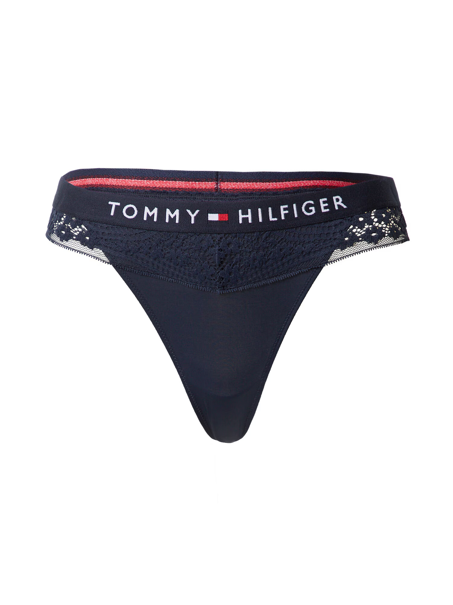 Tommy Hilfiger Underwear Στρινγκ μπλε νύχτας / κόκκινο / λευκό - Pepit.gr