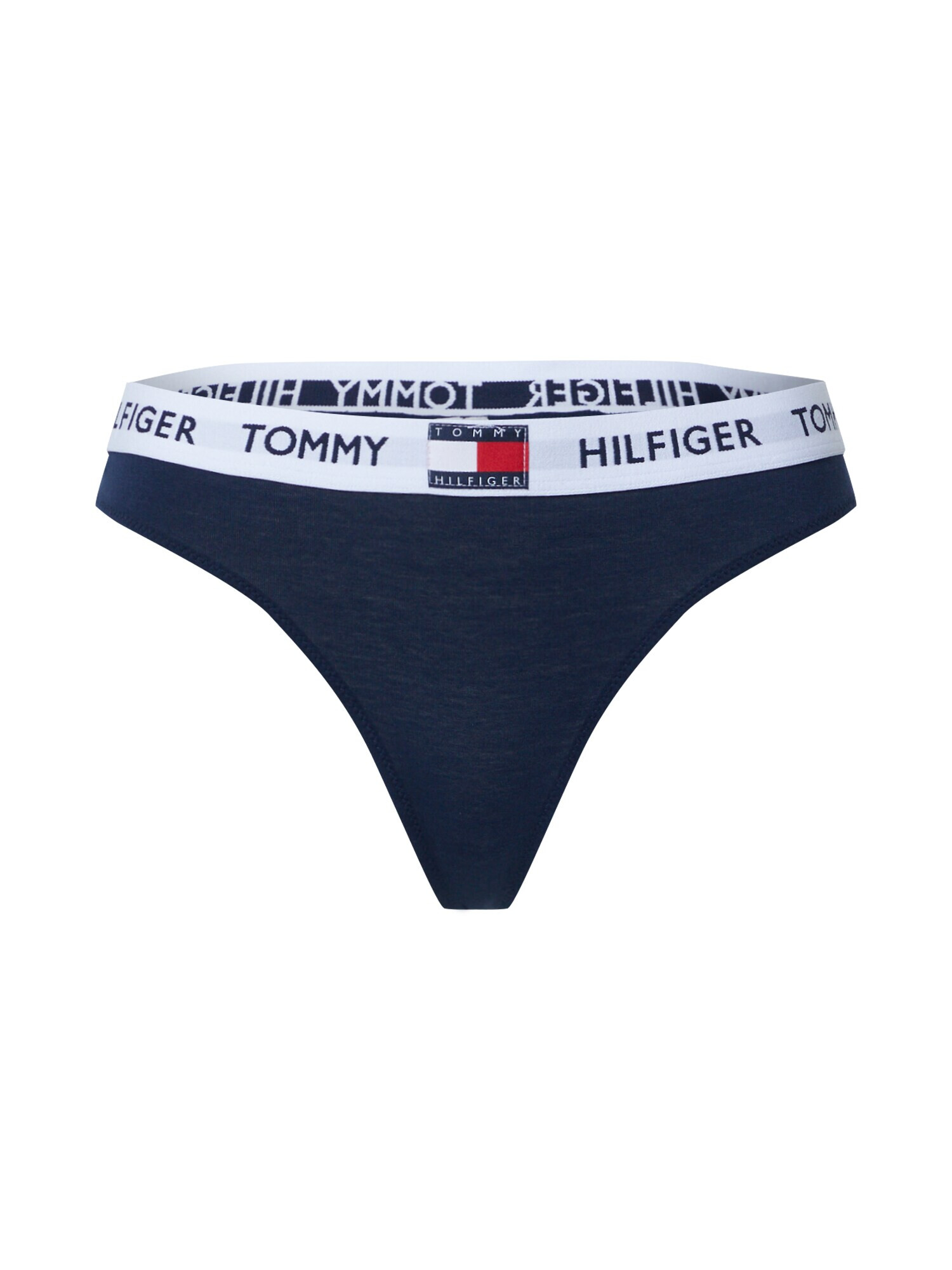 Tommy Hilfiger Underwear Στρινγκ ναυτικό μπλε / λευκό - Pepit.gr