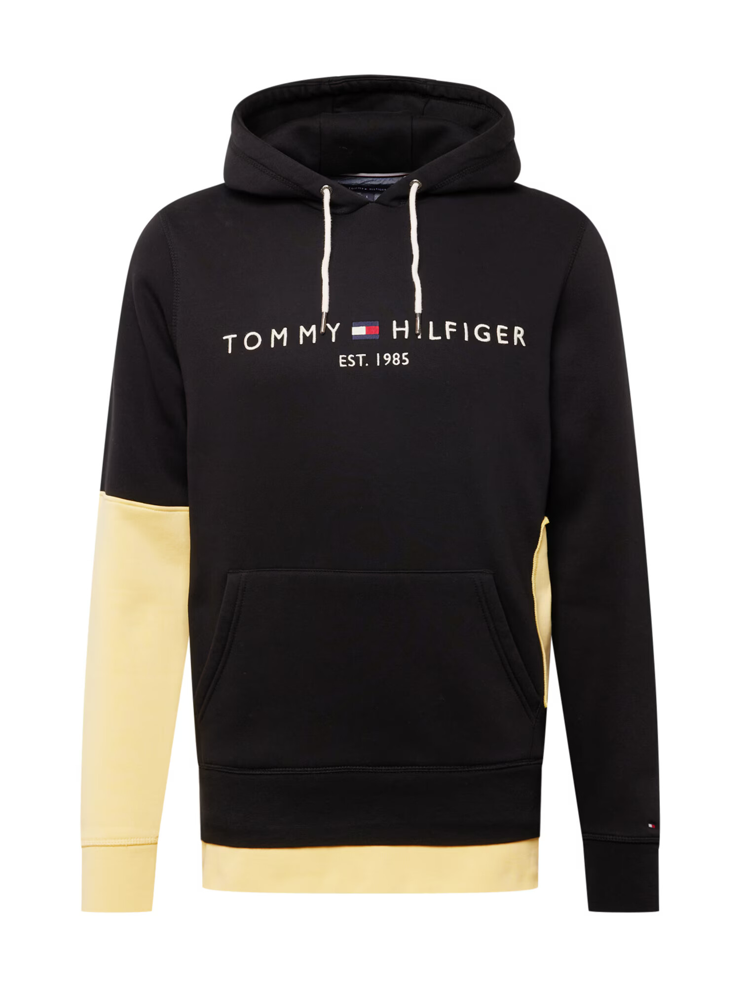 Tommy Jeans Μπλούζα φούτερ ανοικτό κίτρινο / κόκκινο / μαύρο / λευκό - Pepit.gr